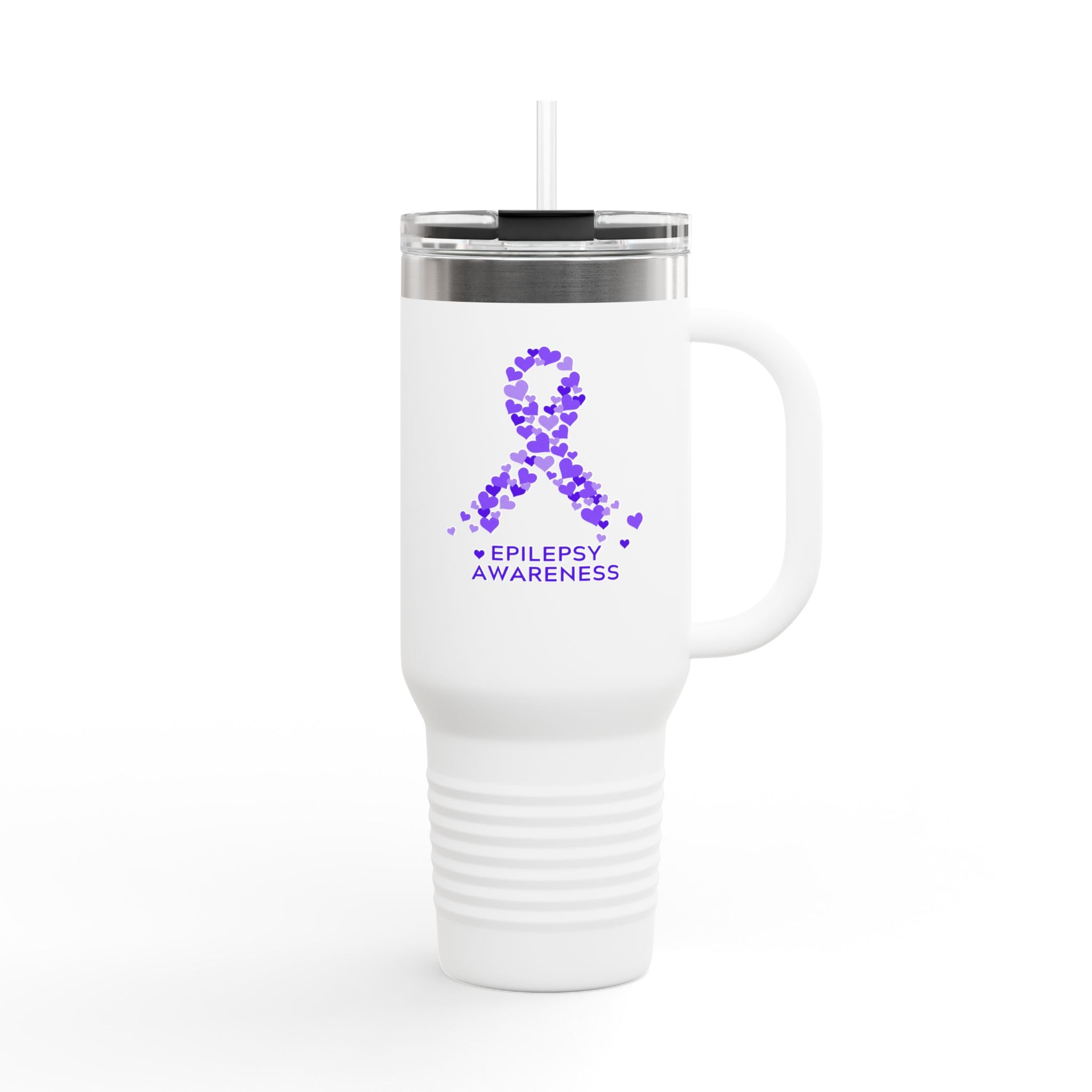 Epilepsy Awareness Insulated Travel Mug, 40oz