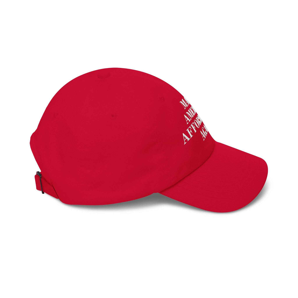 Make America Affordable Again Hat — Political Parody Dad Cap