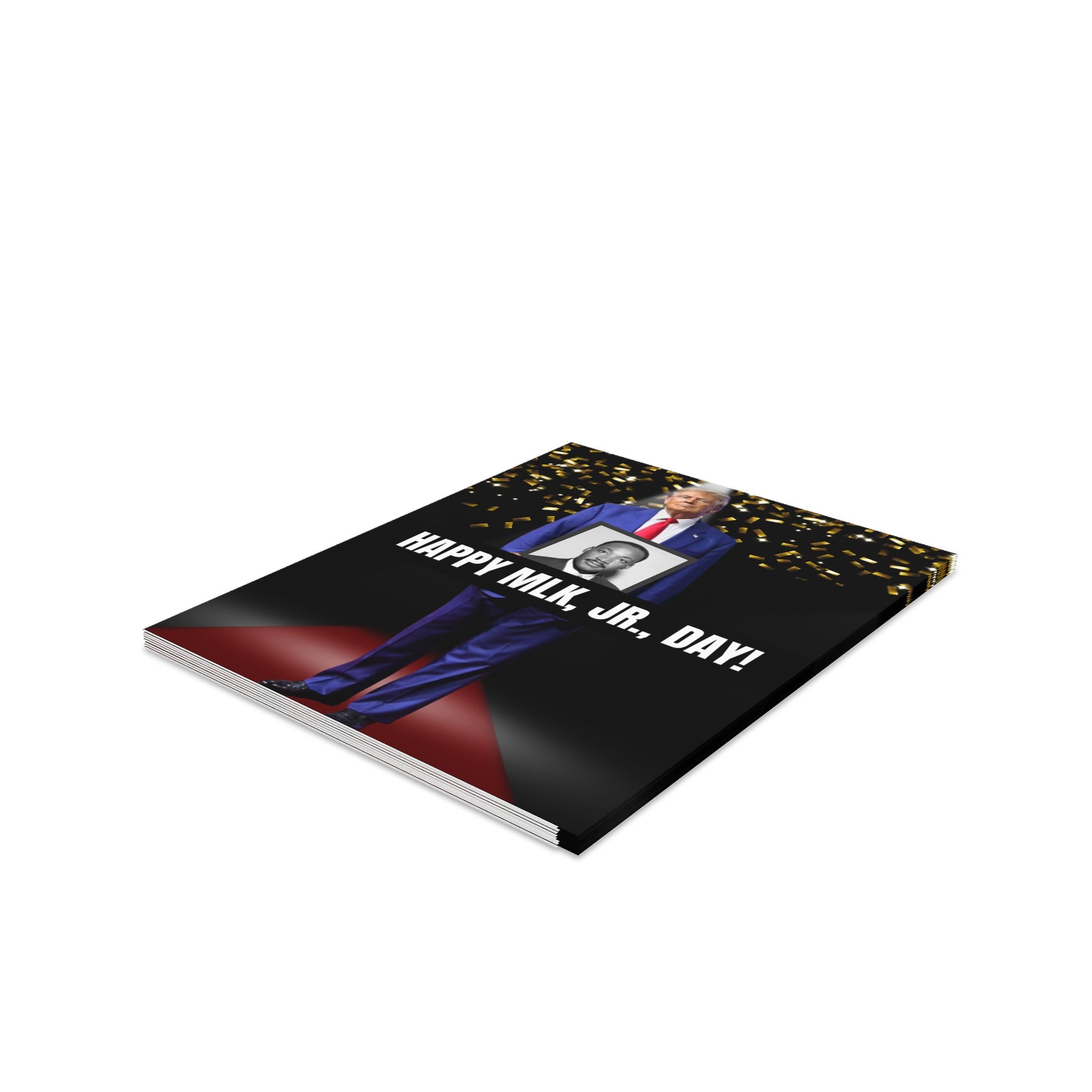 Donald Trump MLK Jr. Day Greeting Cards (8, 16, and 24 pcs)