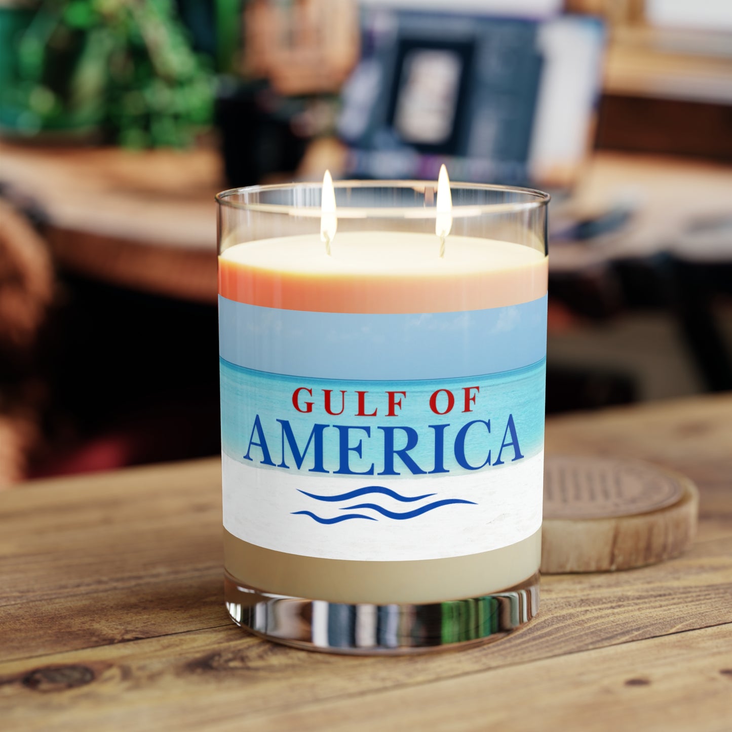 Gulf of America Beach Scented Candle, 11oz Full Glass