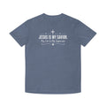 Jesus Is My Savior. My Cat Is My Supervisor. Vintage- Style T-Shirt