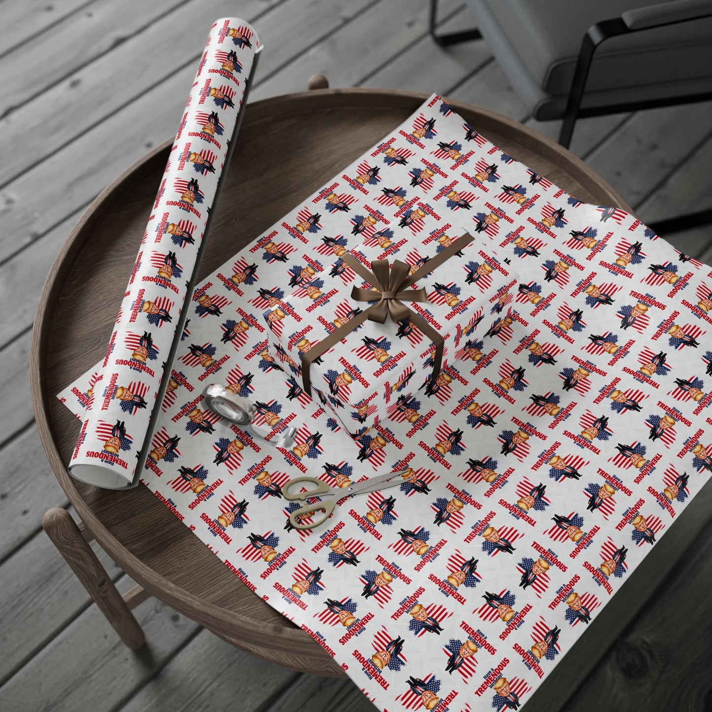 Trump Tremendous Birthday Gift Wrapping Paper