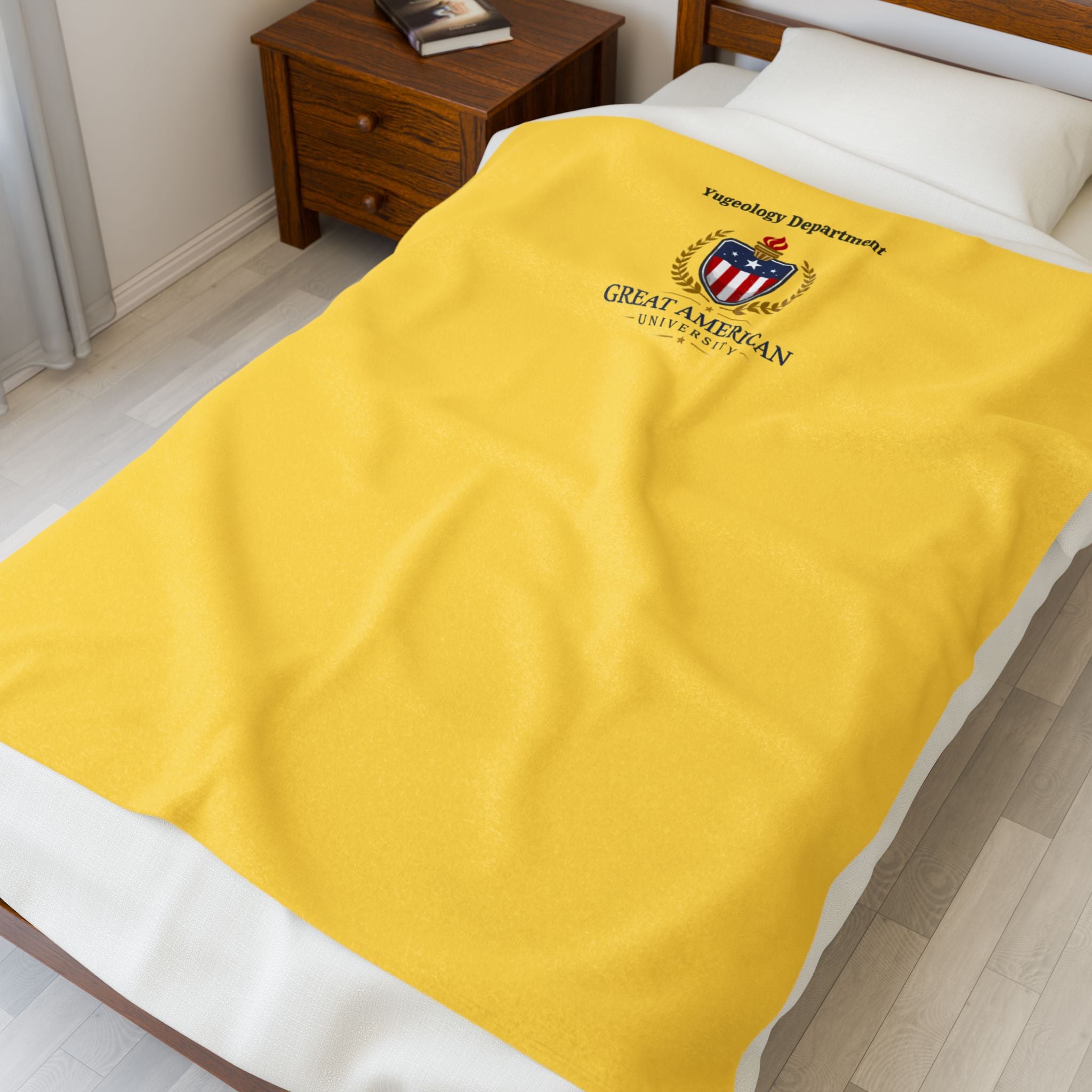 Yugeology Department Blanket – Great American University Parody Throw