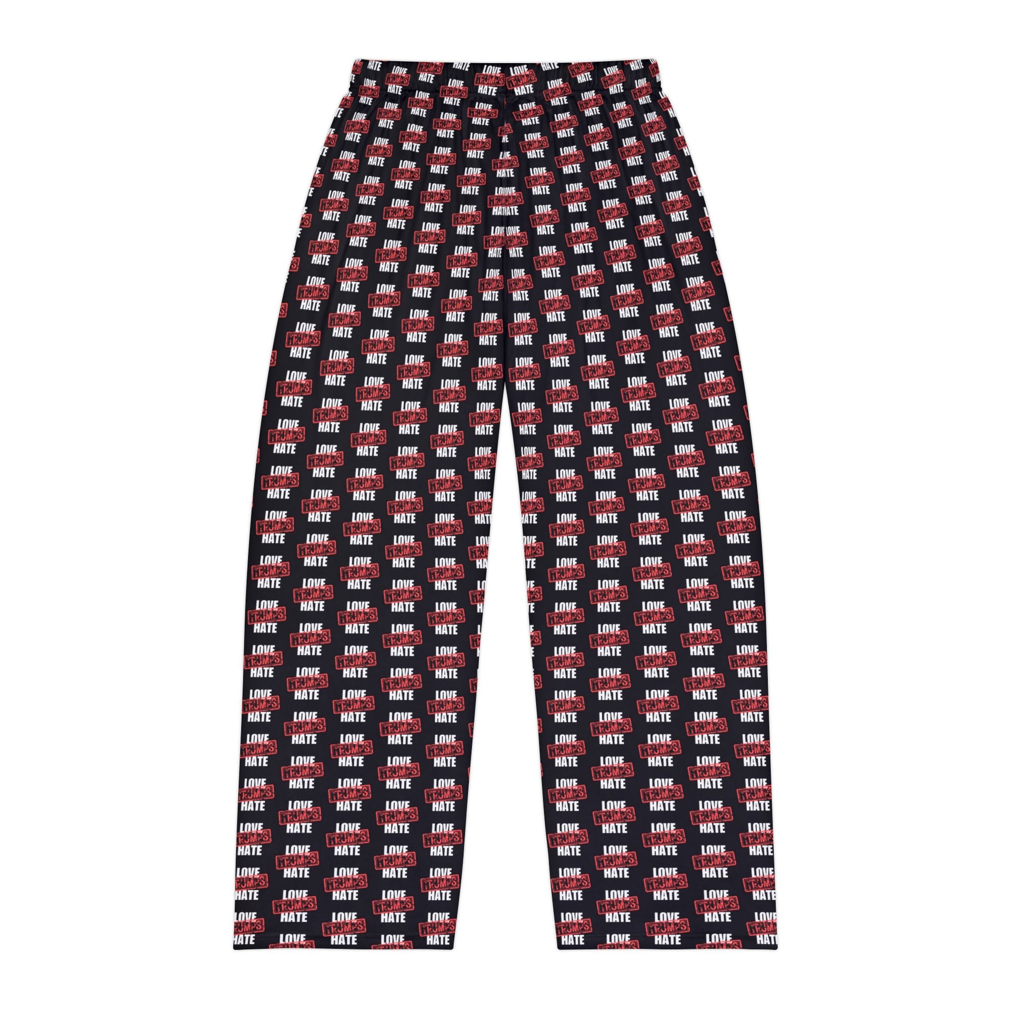 Love Trumps Hate Men's Pajama Pants