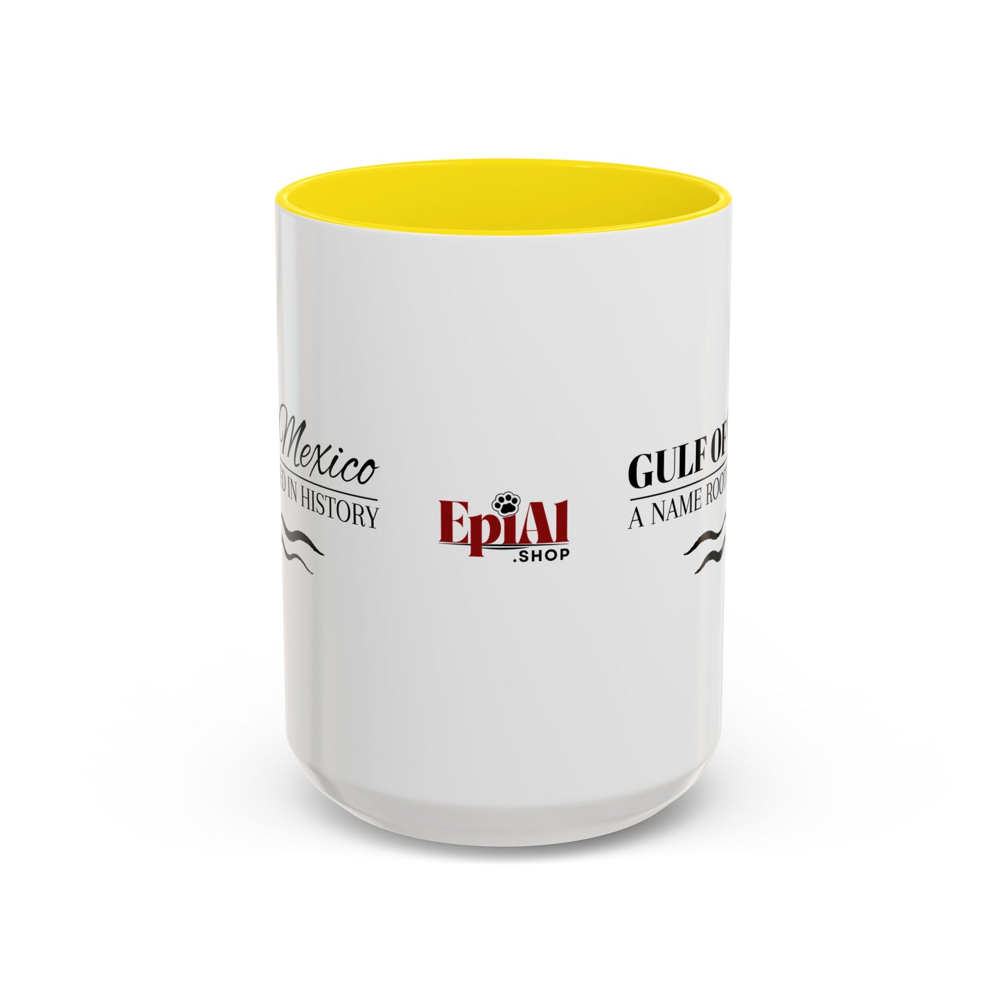 Gulf of Mexico A Name Rooted in History Accent Coffee Mug