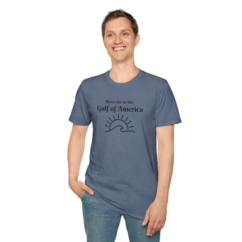 Meet Me at the Gulf Graphic T-Shirt - Perfect for Beach Lovers