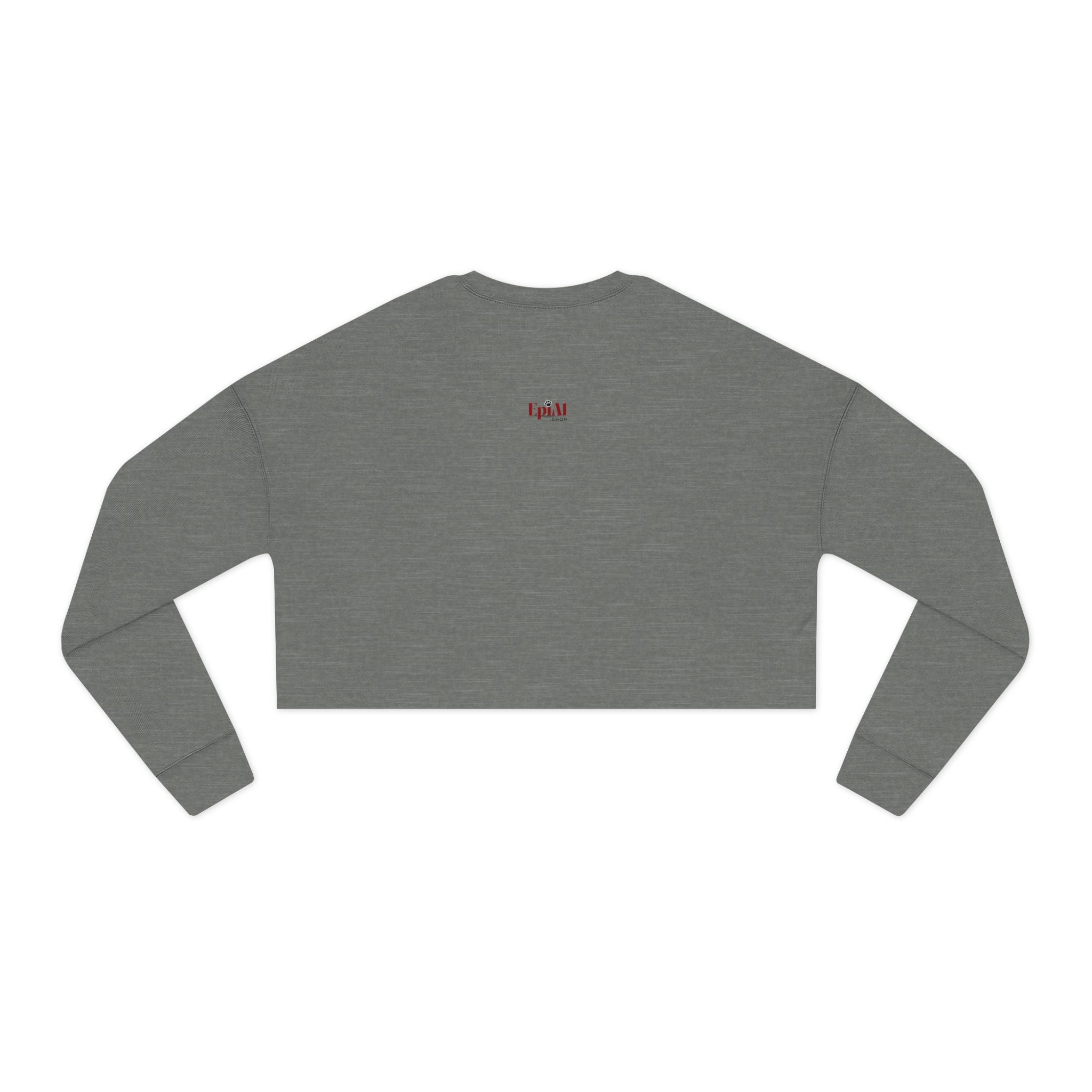 Photo depicting the ​Christmas Lovin' Cat Lady Cropped Sweatshirt from EpiAl's Shop.