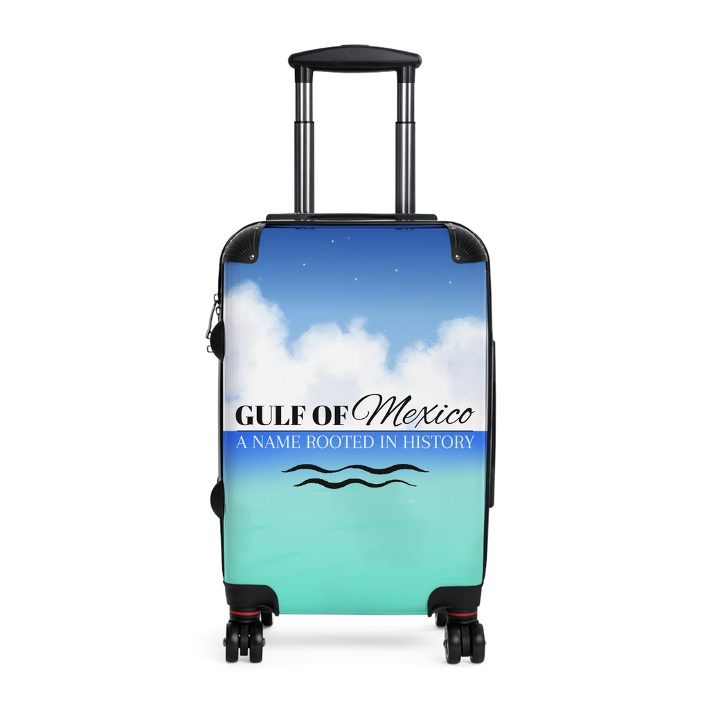 Gulf of Mexico Travel Suitcase - Stylish Luggage with Historical Design