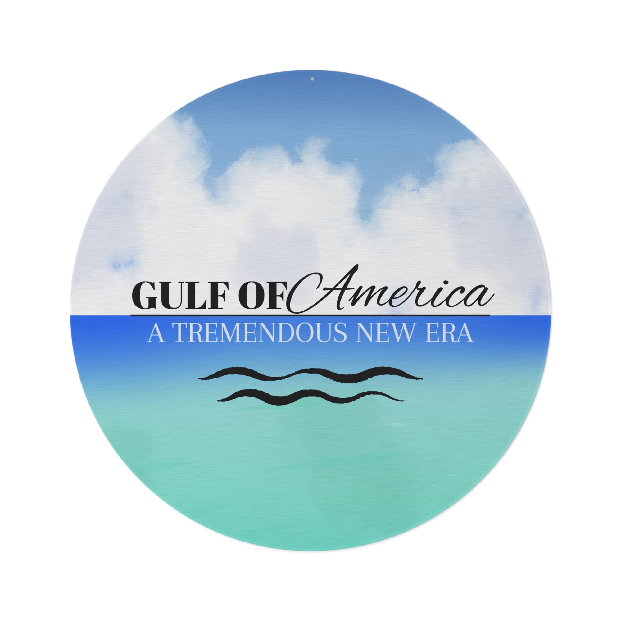 Tremendous American Gulf Round Rug