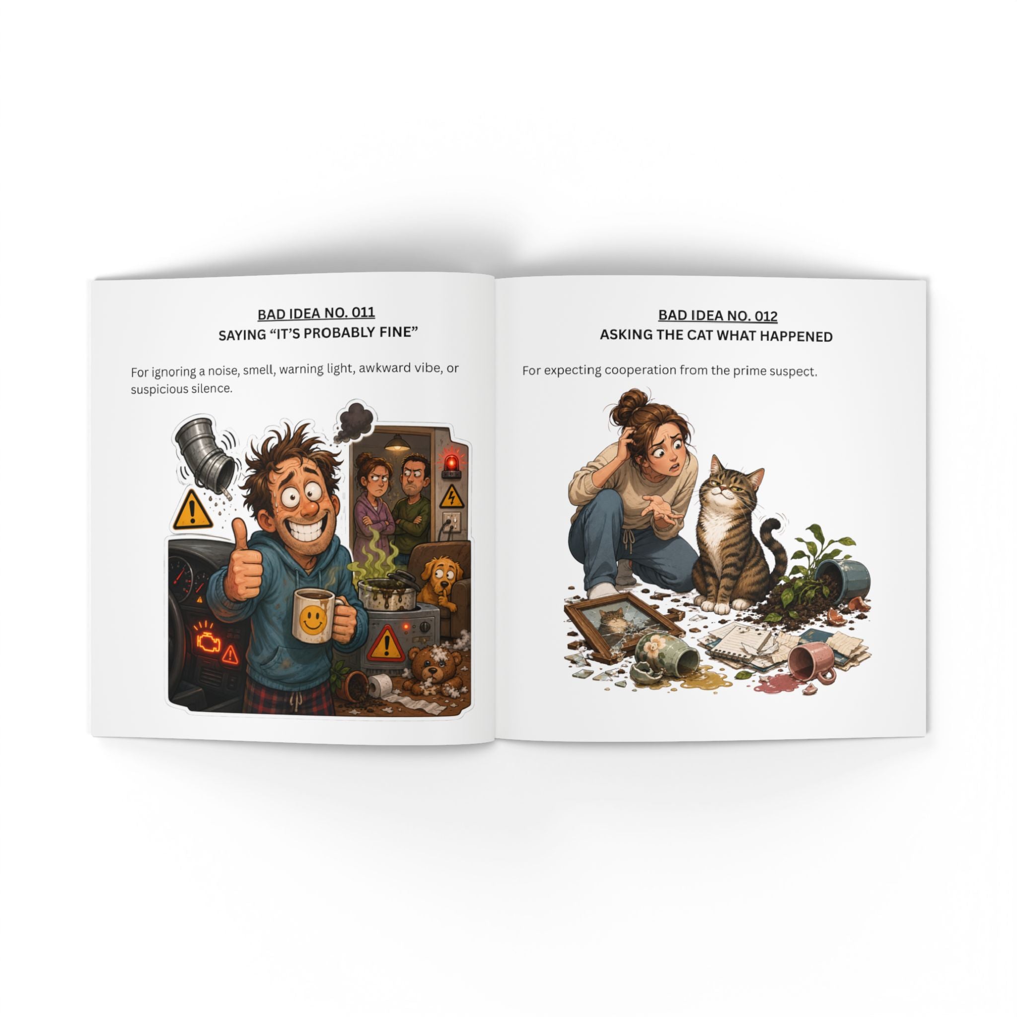 Bureau of Bad Ideas: Funny Faux-Government Softcover Book