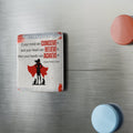 Photo depicting the ​Perception Porcelain Magnet, Square from EpiAl's Shop.