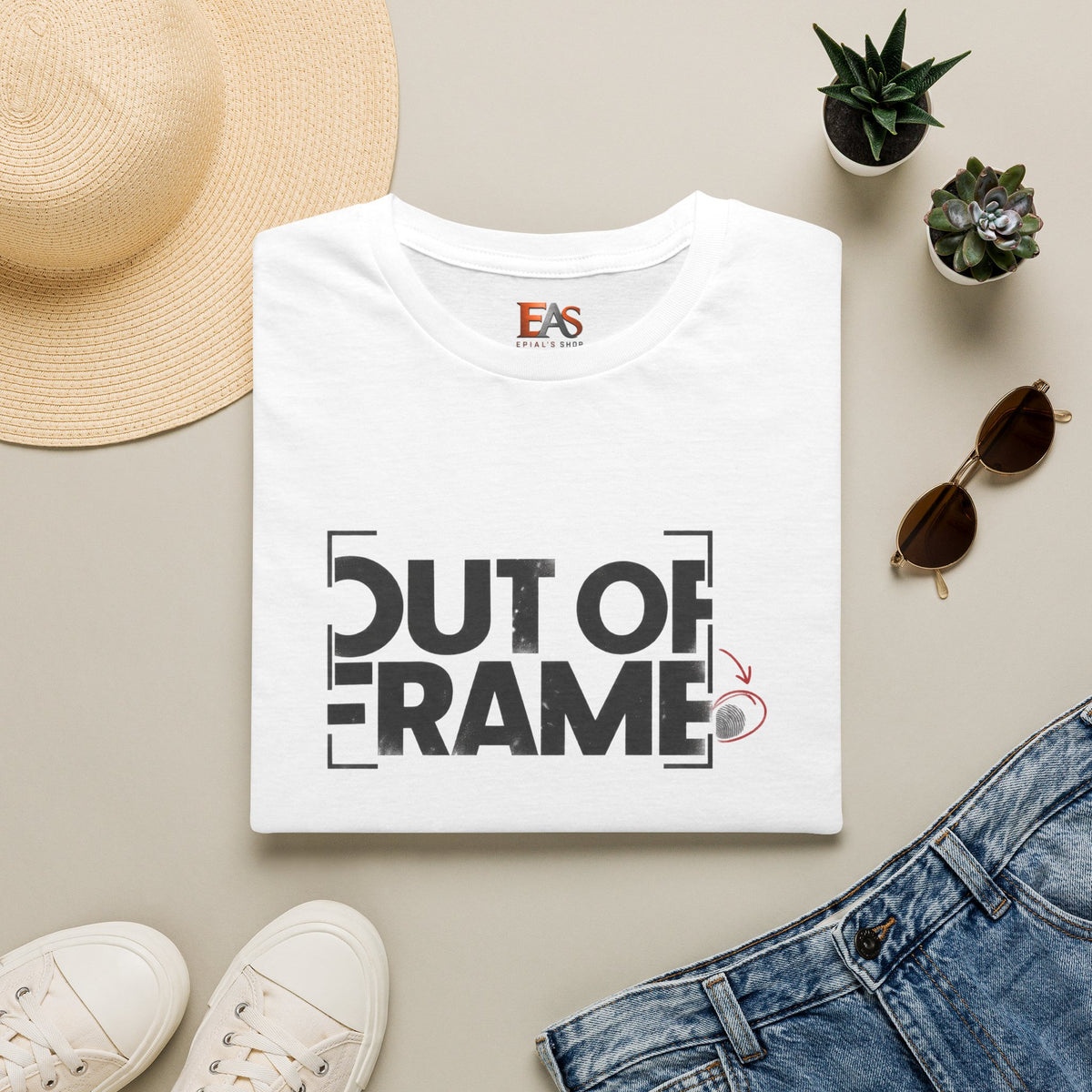 Out of Frame True Crime T-Shirt | Hidden Clue Graphic Tee