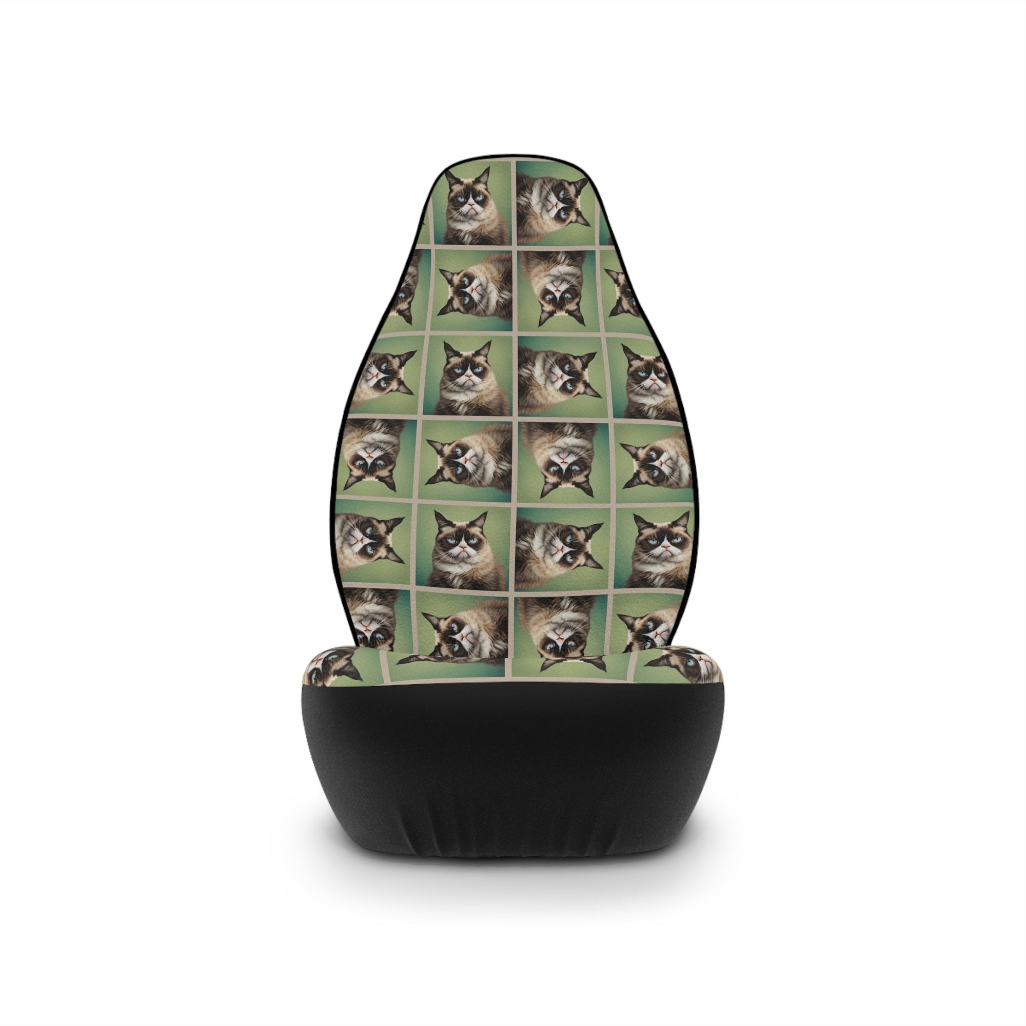 Grumpy Cat Car Seat Covers Printify