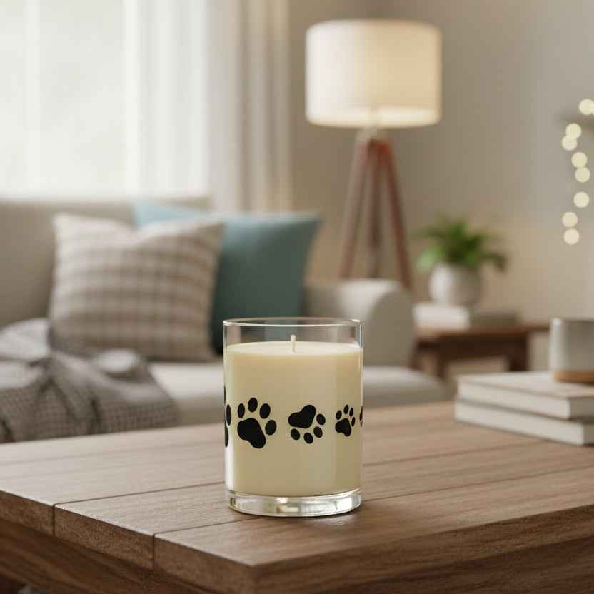 Paws & Reflect Soy Candle – Calm, Cozy, Slightly Judgmental