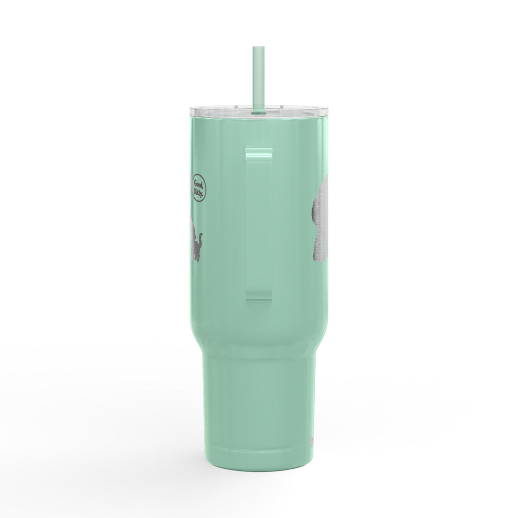 Bigfoot & Cat “Good, Kitty.” 40 oz Insulated Tumbler