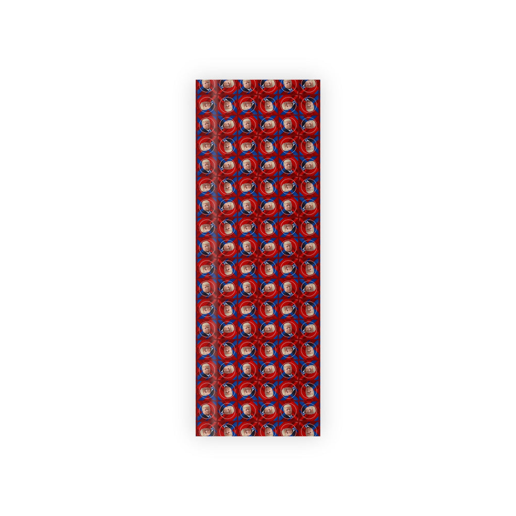Trump Gift Wrapping Paper Roll - Perfect for Patriotic Celebrations Printify