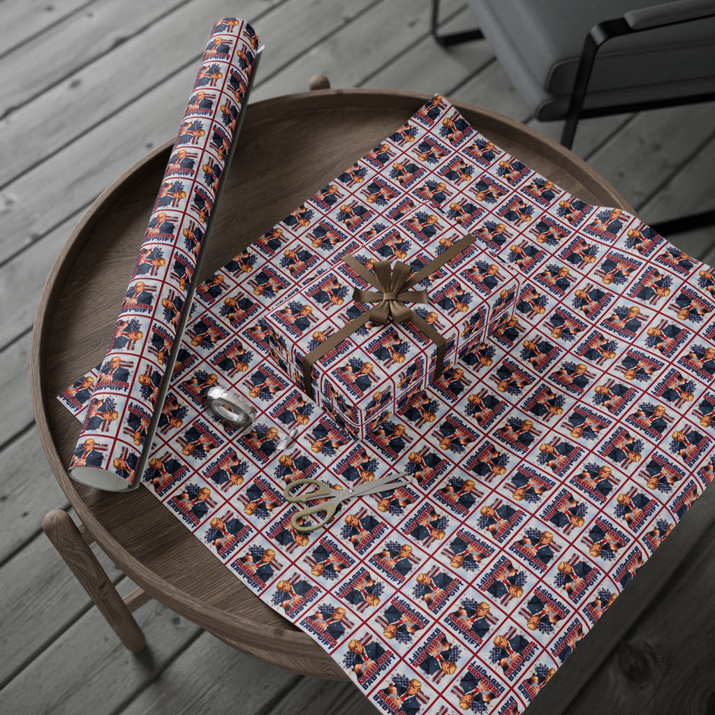 Trump Fabulous Baby Gift Wrapping Paper
