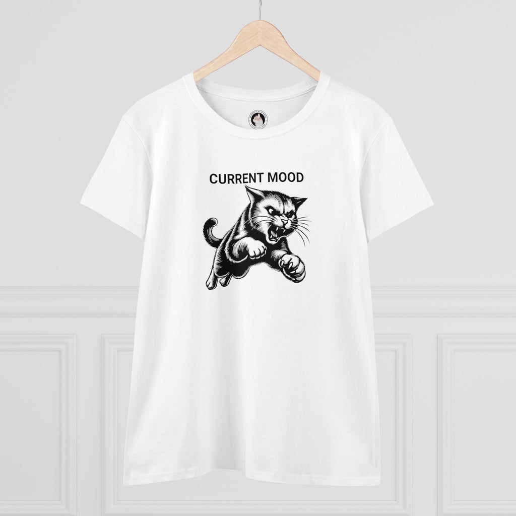 Current Mood: Fightin' Women's Midweight Cotton Tee