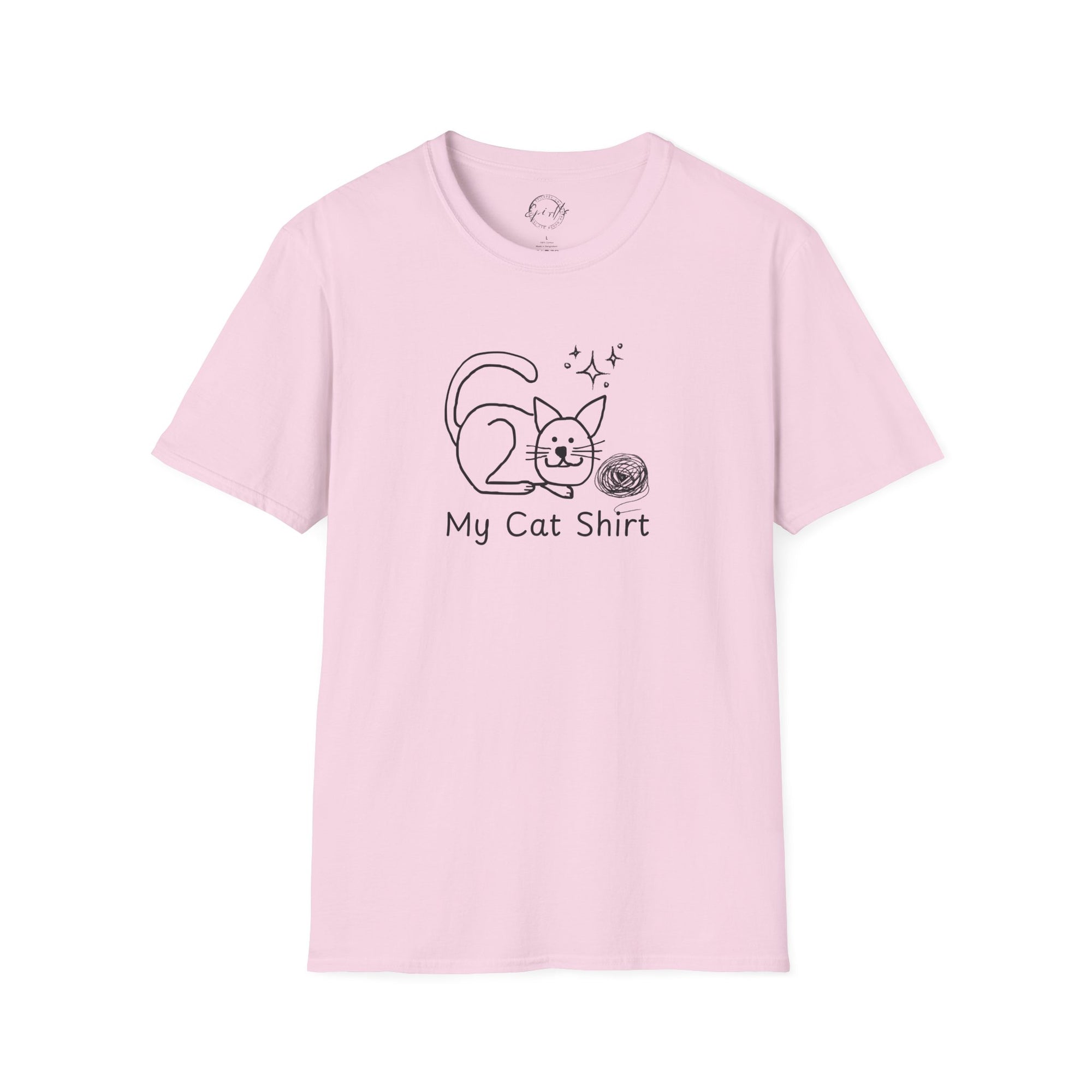 Cute Cat Lover T-Shirt - My Cat Shirt Design