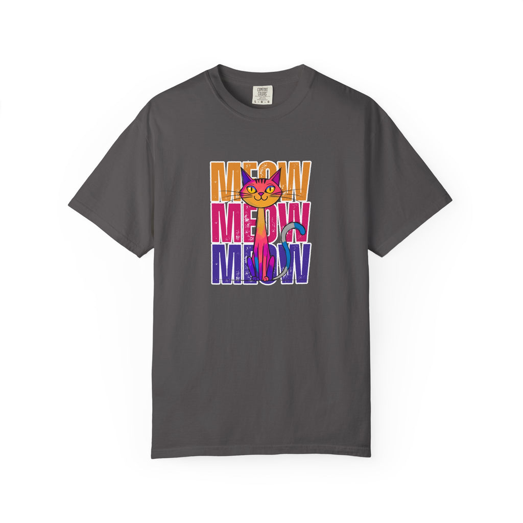 Meow Vibes Unisex T-Shirt | Funny Cat Tee