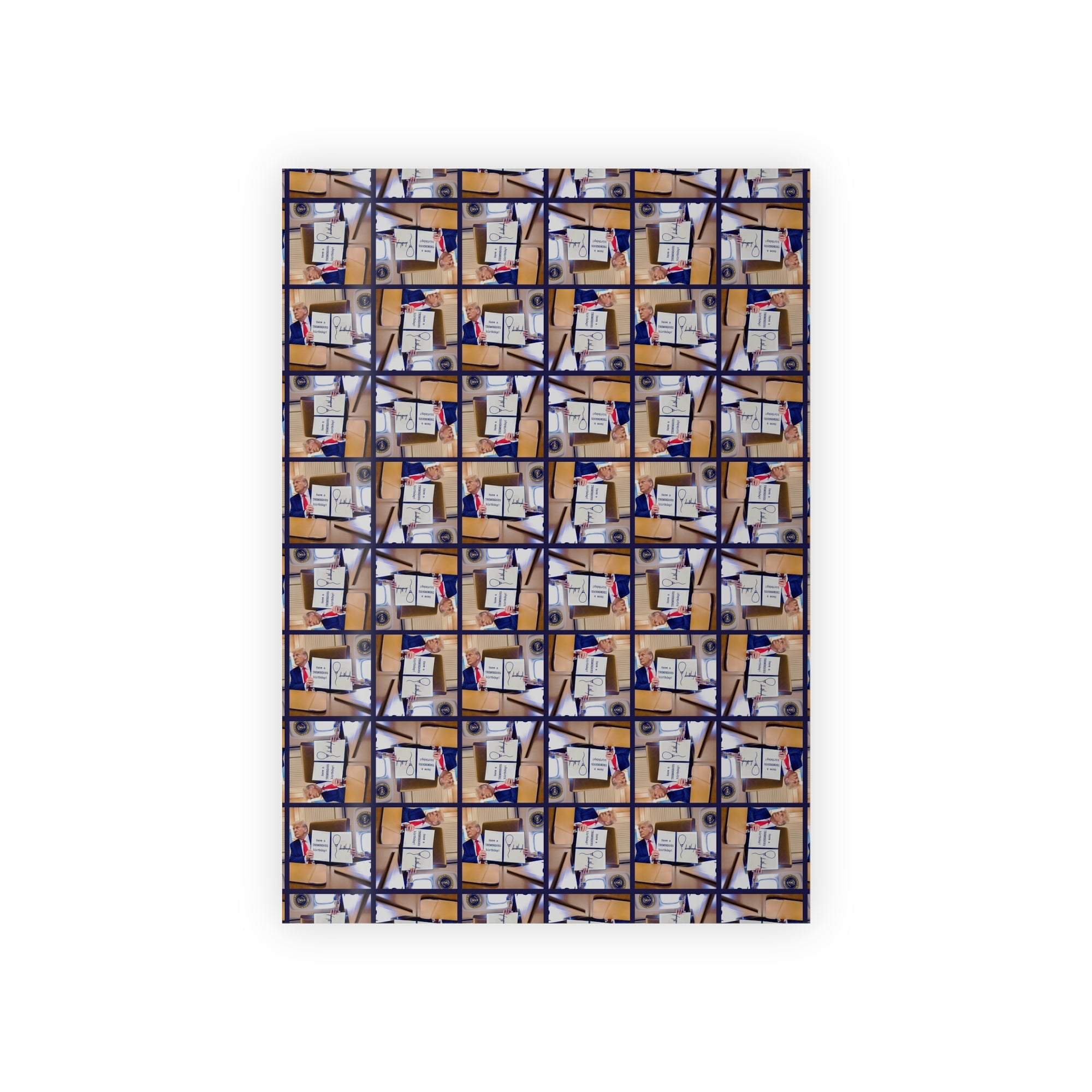 Trump Birthday Gift Wrapping Paper Roll - EpiAl's Shop