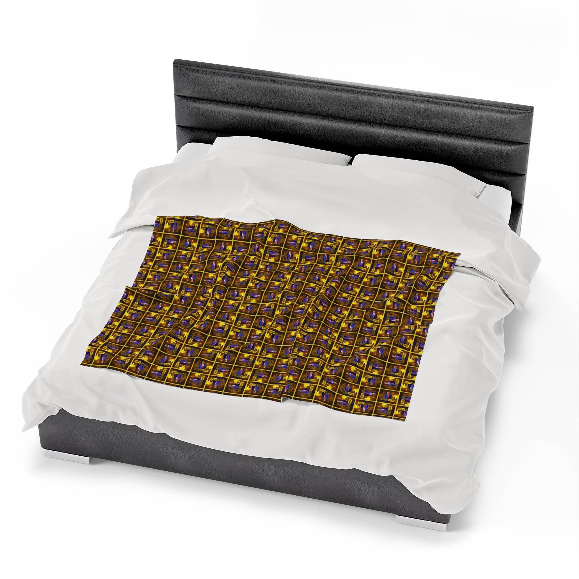 Trump Golden Age Velveteen Plush Blanket