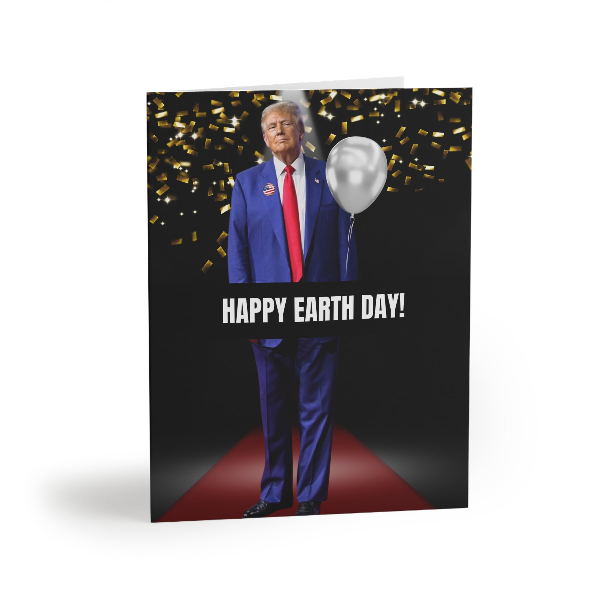Donald Trump Earth Day Greeting Cards (8, 16, and 24 pcs)