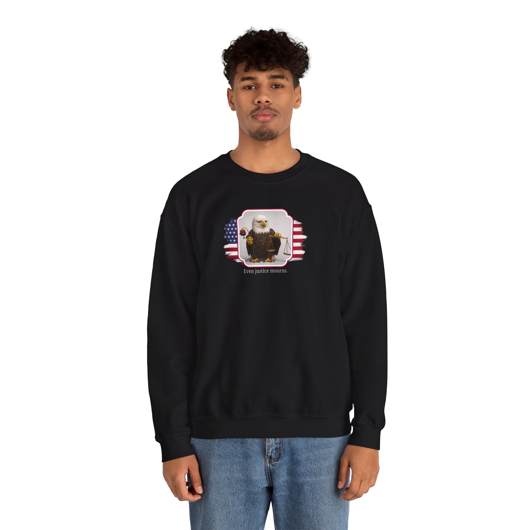 Even Justice Mourns Political Parody Sweatshirt