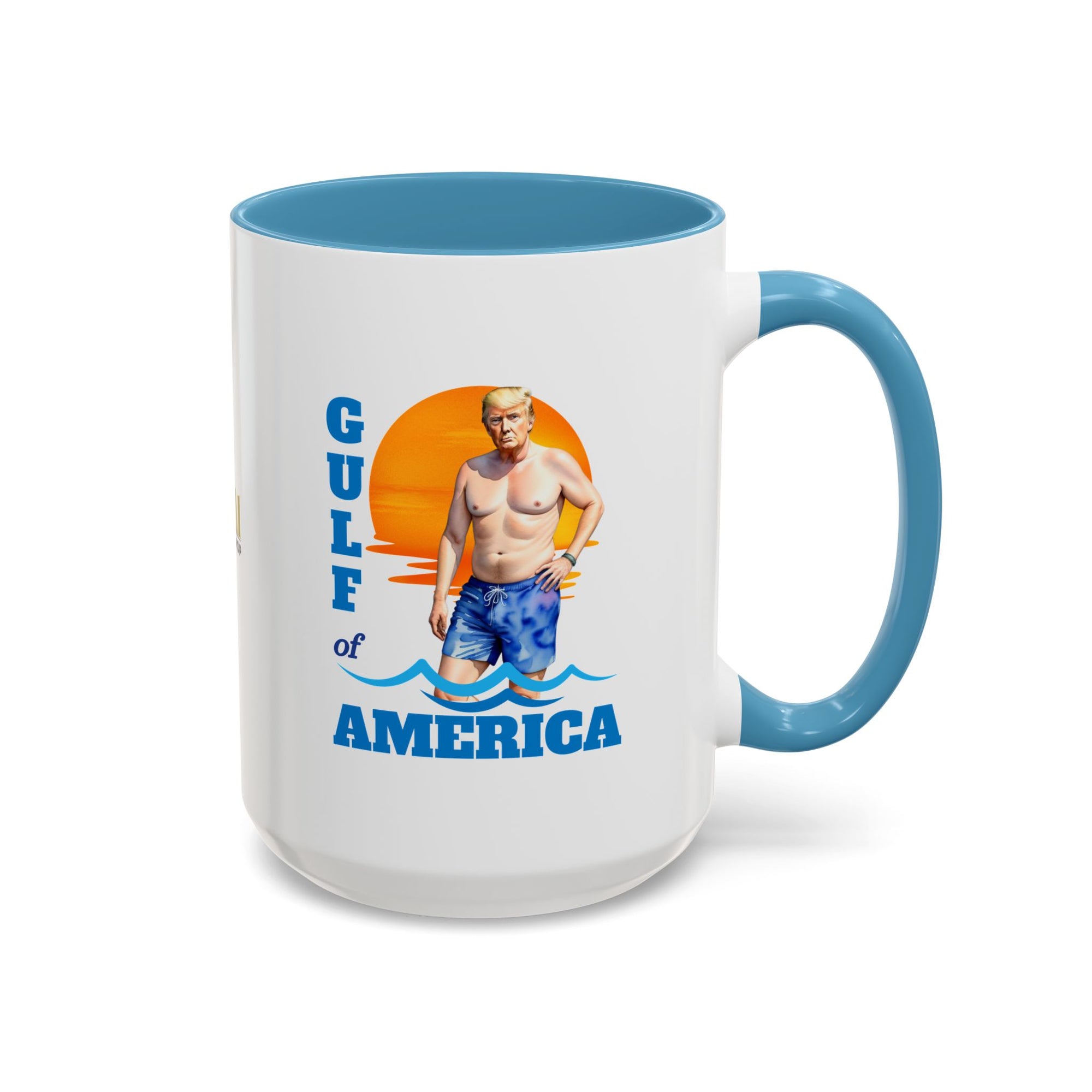 Humorous American Gulf Coffee Mug - 11/15oz Accent Mug for Fun Lovers