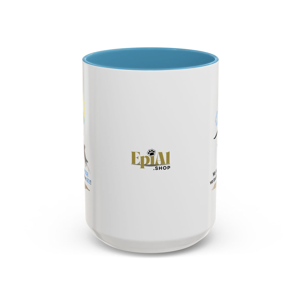 Inspirational Coffee Mug - "We Jumped So High" - Fun and Motivational Gift for Cat Lovers