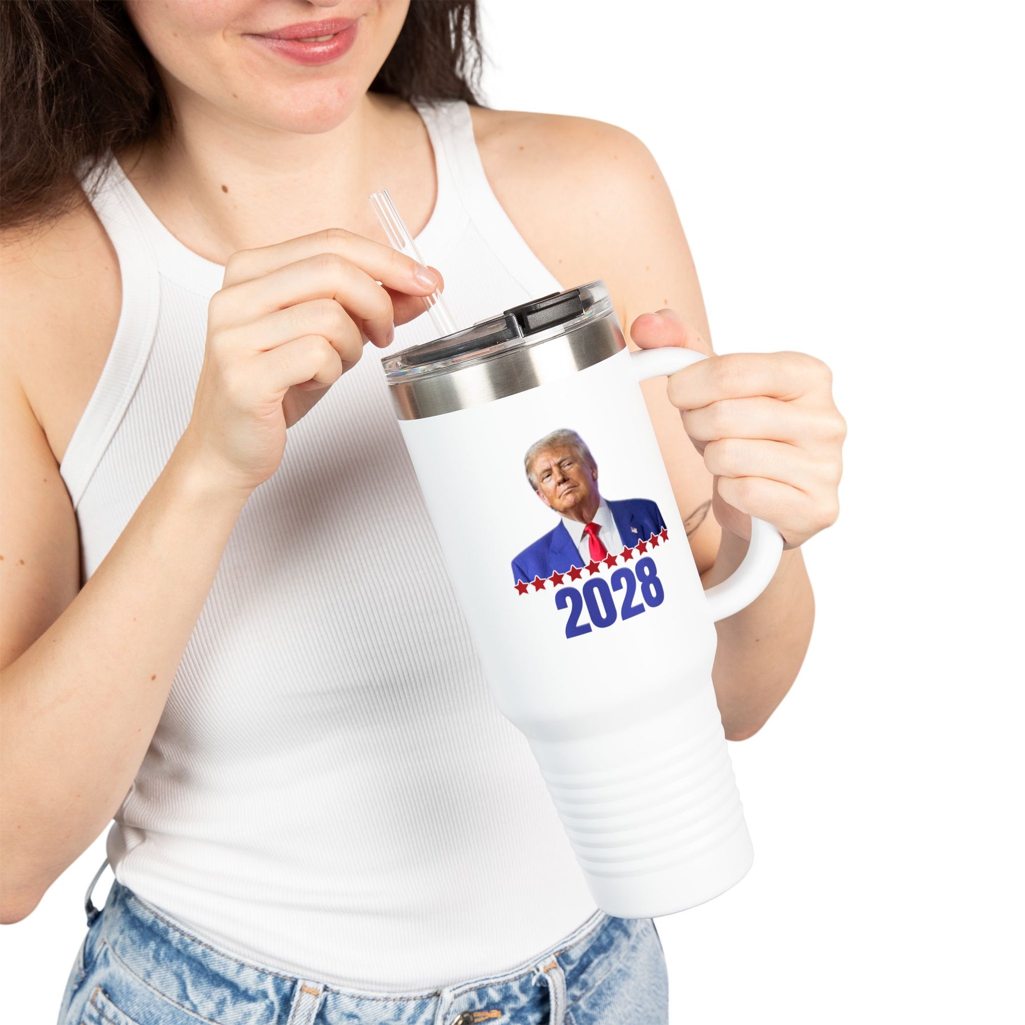 2028 Insulated Travel Mug - Political Campaign Design