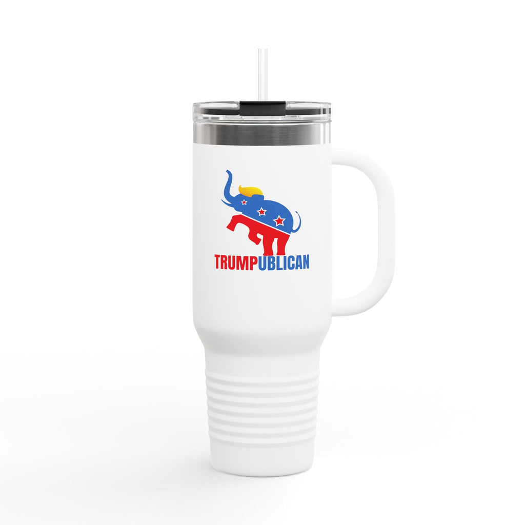 Trumpublican Patriotic Insulated Travel Mug - 40oz Printify