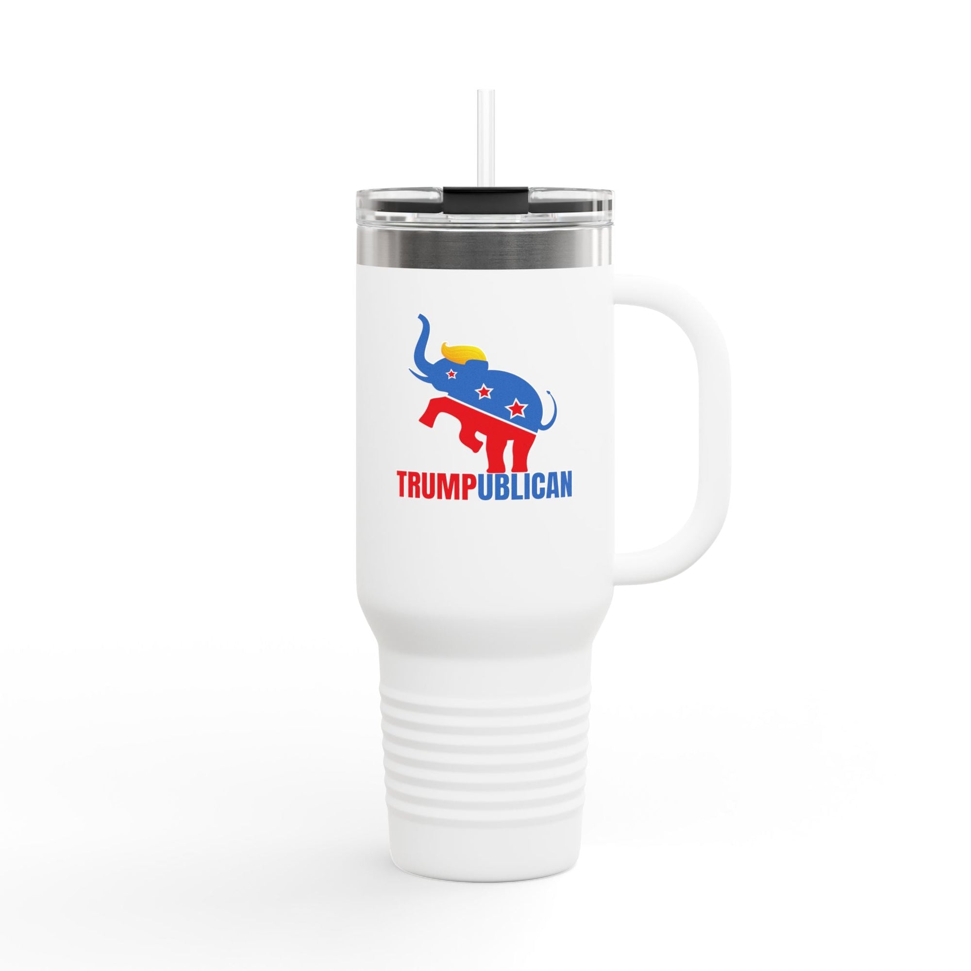 Trumpublican Patriotic Insulated Travel Mug - 40oz Printify