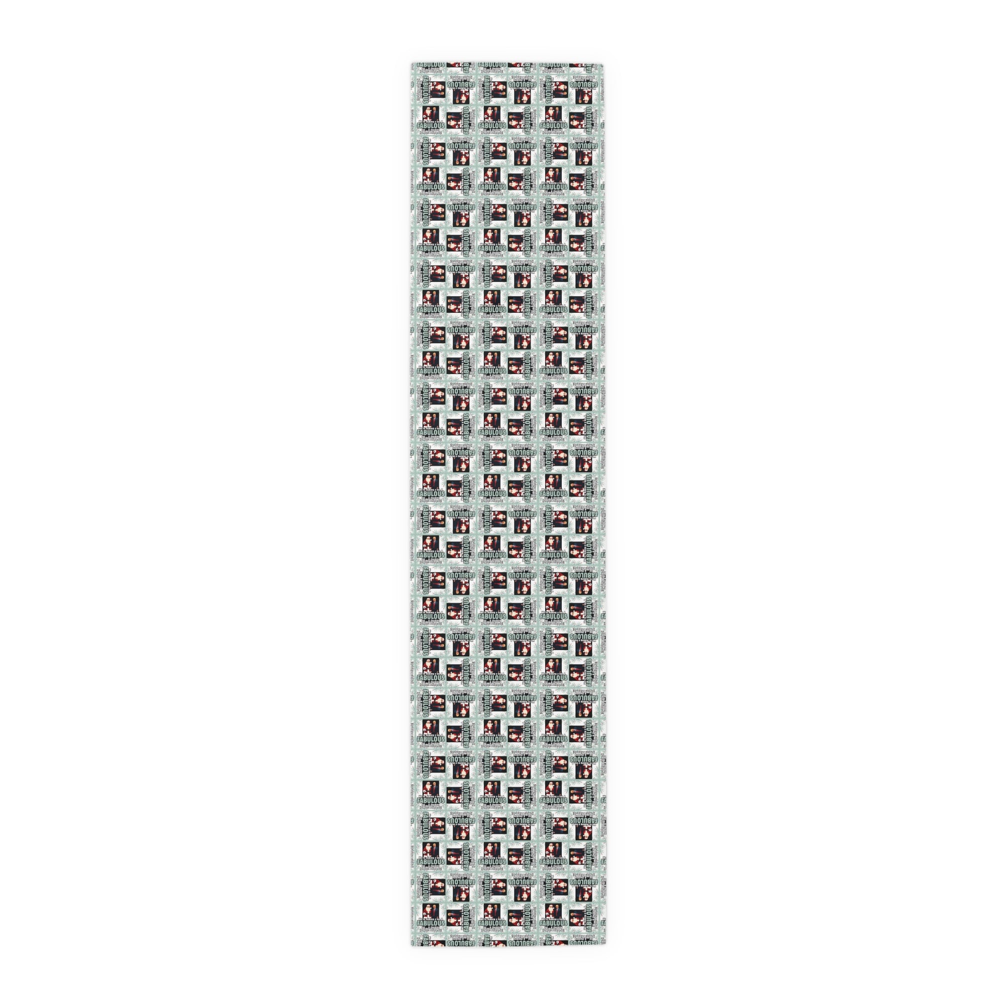 Trump Santa Fabulous List Christmas Table Runner