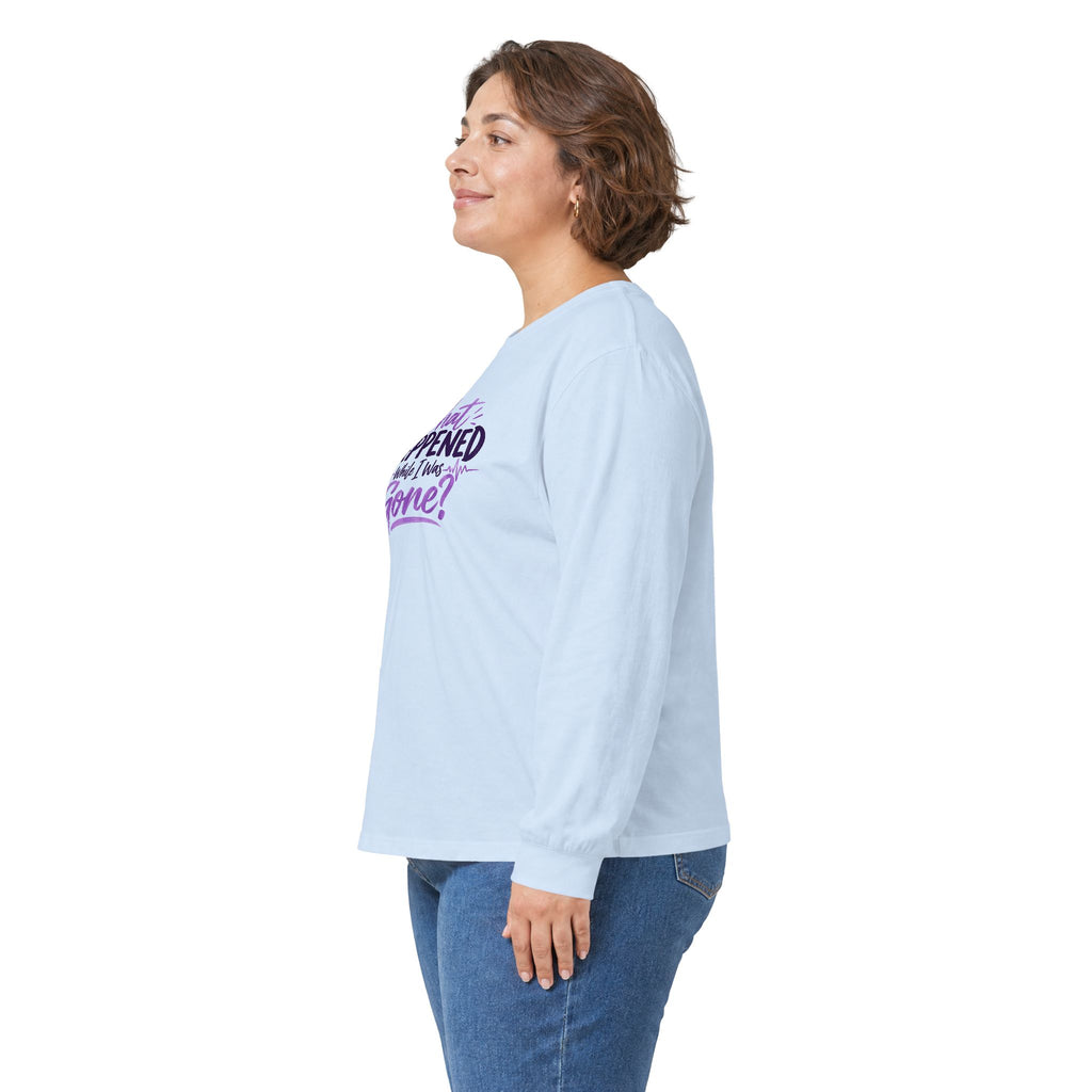 What Happened While I Was Gone? | Epilepsy Awareness Long Sleeve T-Shirt
