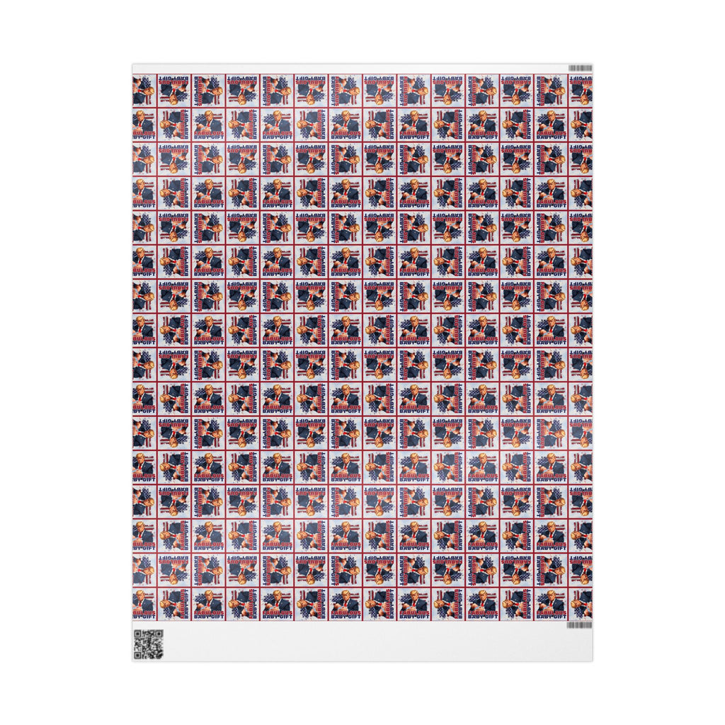 Trump Fabulous Baby Gift Wrapping Paper