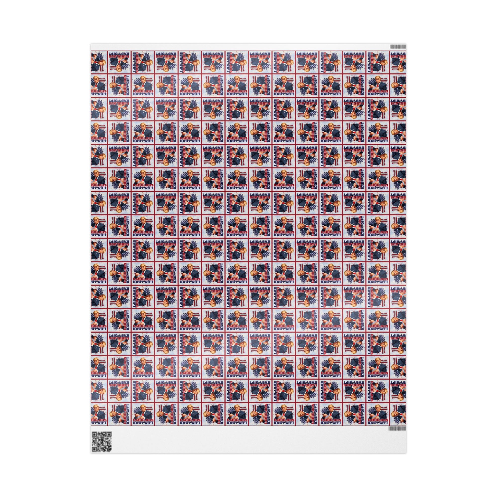 Trump Fabulous Baby Gift Wrapping Paper