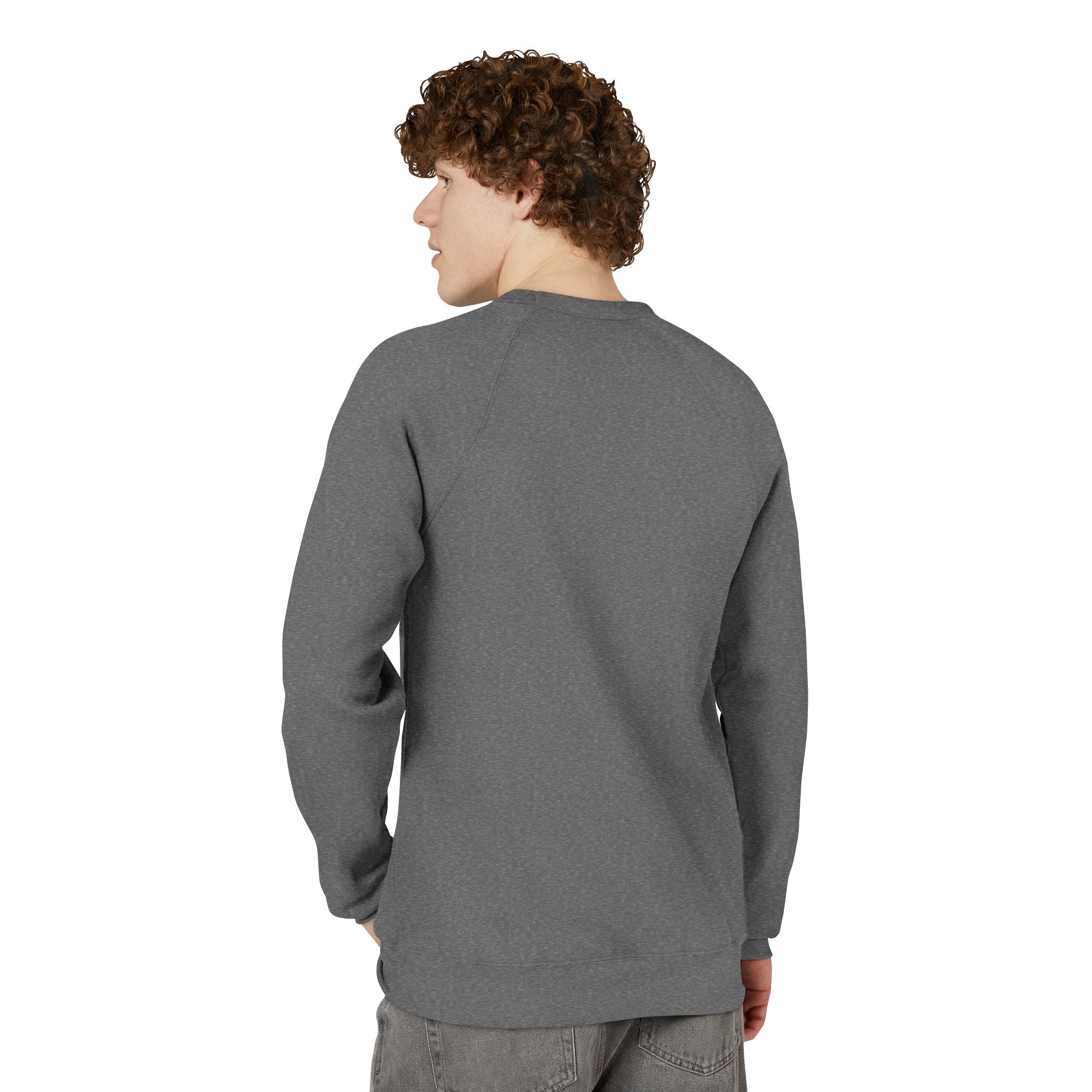 Mildly Possessed Black Cat Raglan Sweatshirt