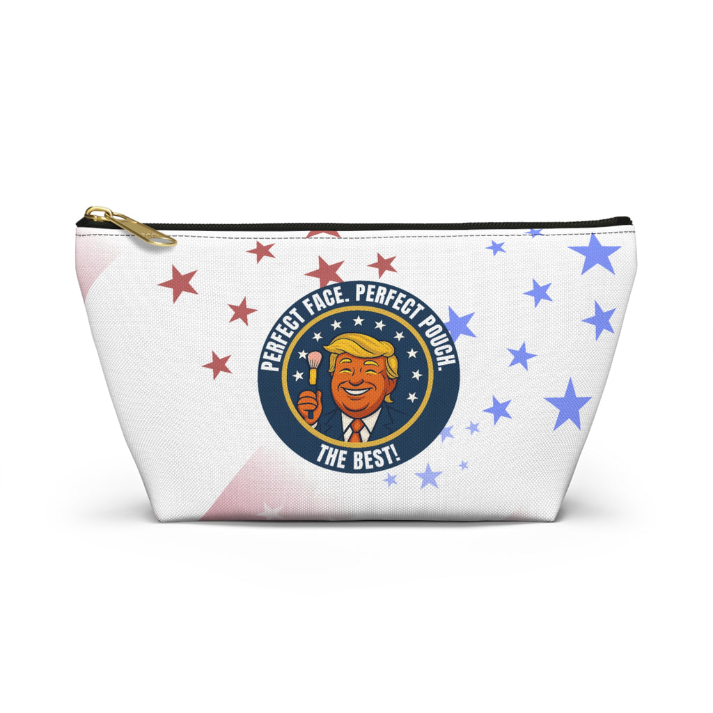 Mock Presidential Seal Makeup Pouch – “Perfect Face. Perfect Pouch.”