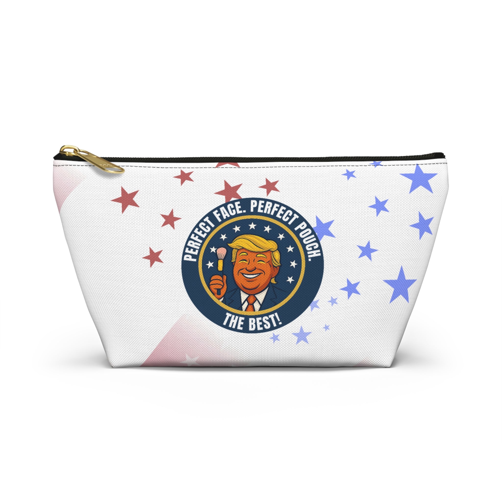 Mock Presidential Seal Makeup Pouch – “Perfect Face. Perfect Pouch.”
