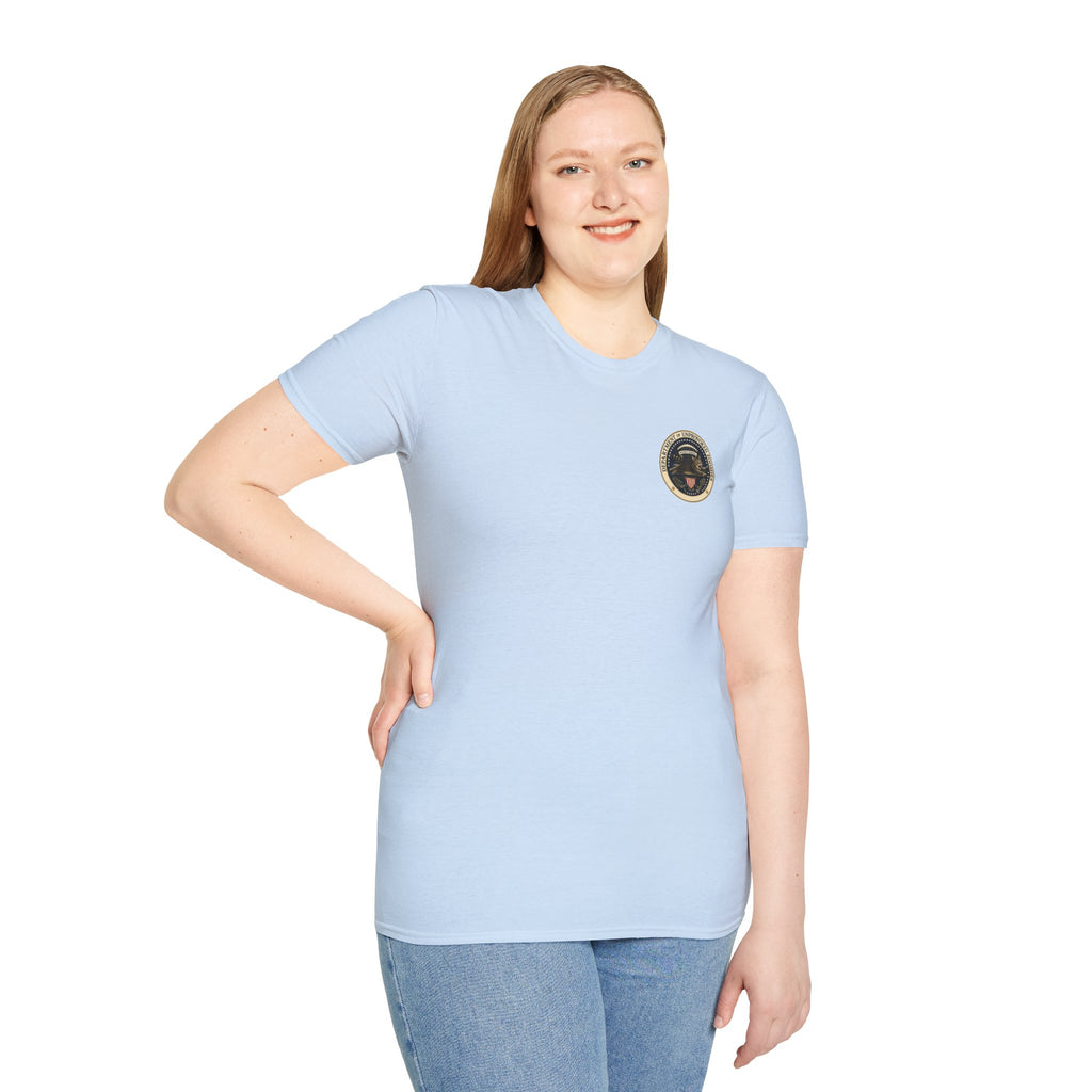 Department of Unprovoked Zoomies Cat T-Shirt | Faux Government Seal Tee