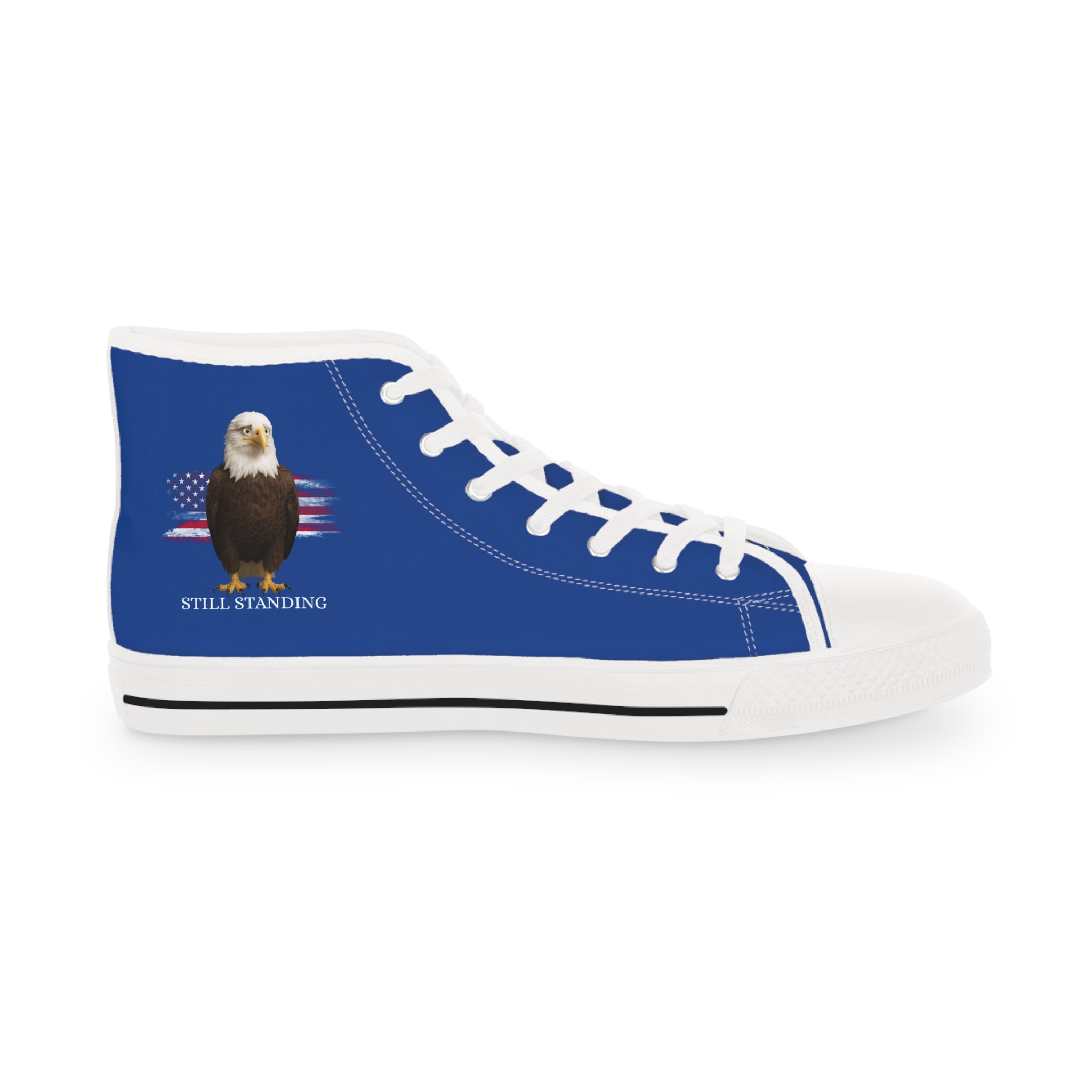 Still Standing Eagle Men’s High-Top Sneakers