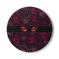 Mystery Cat Eyes Ceramic Coaster