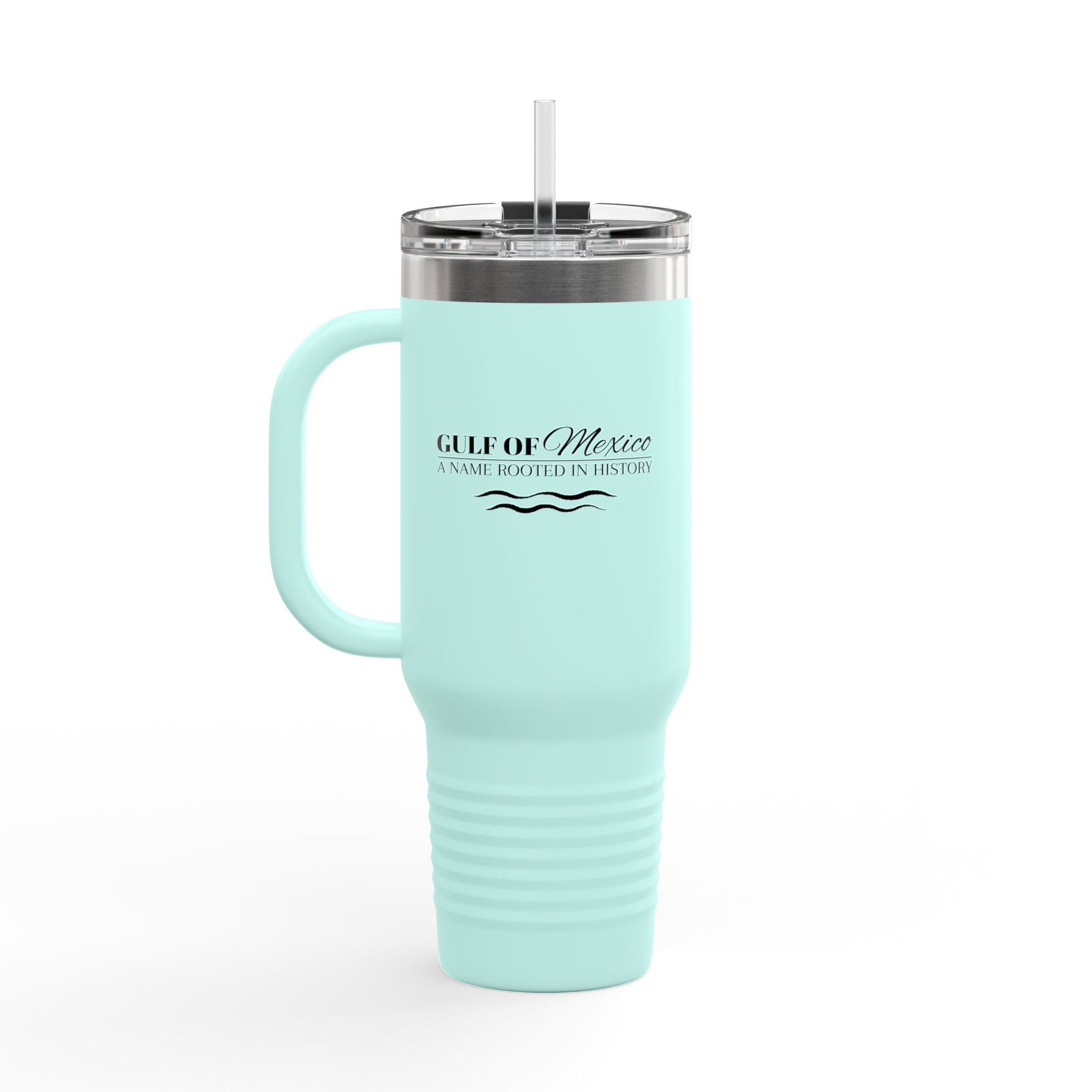 Gulf of Mexico A Name Rooted in History Insulated Travel Mug - 40oz