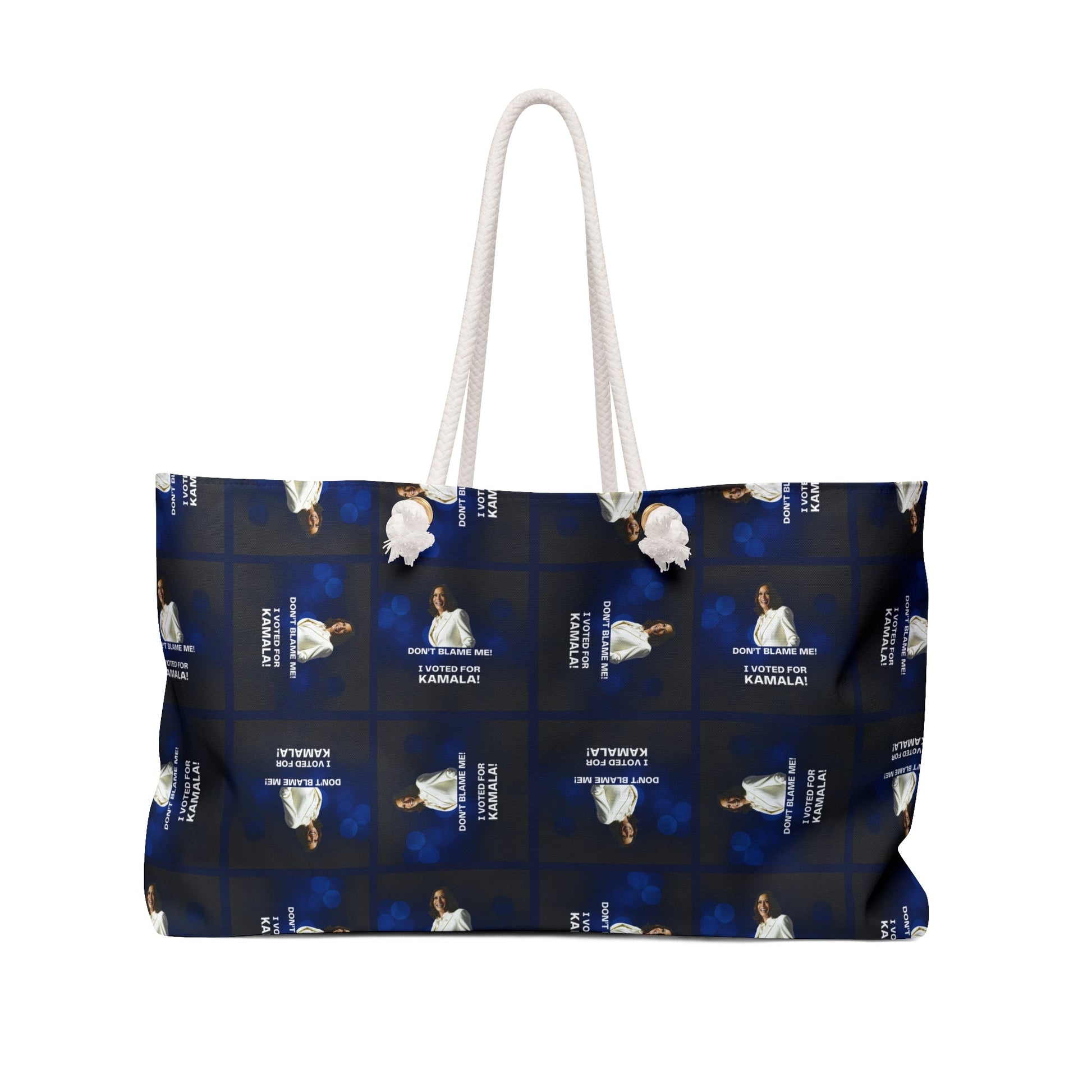 Don't Blame Me Voted for Kamala Weekender Bag Printify