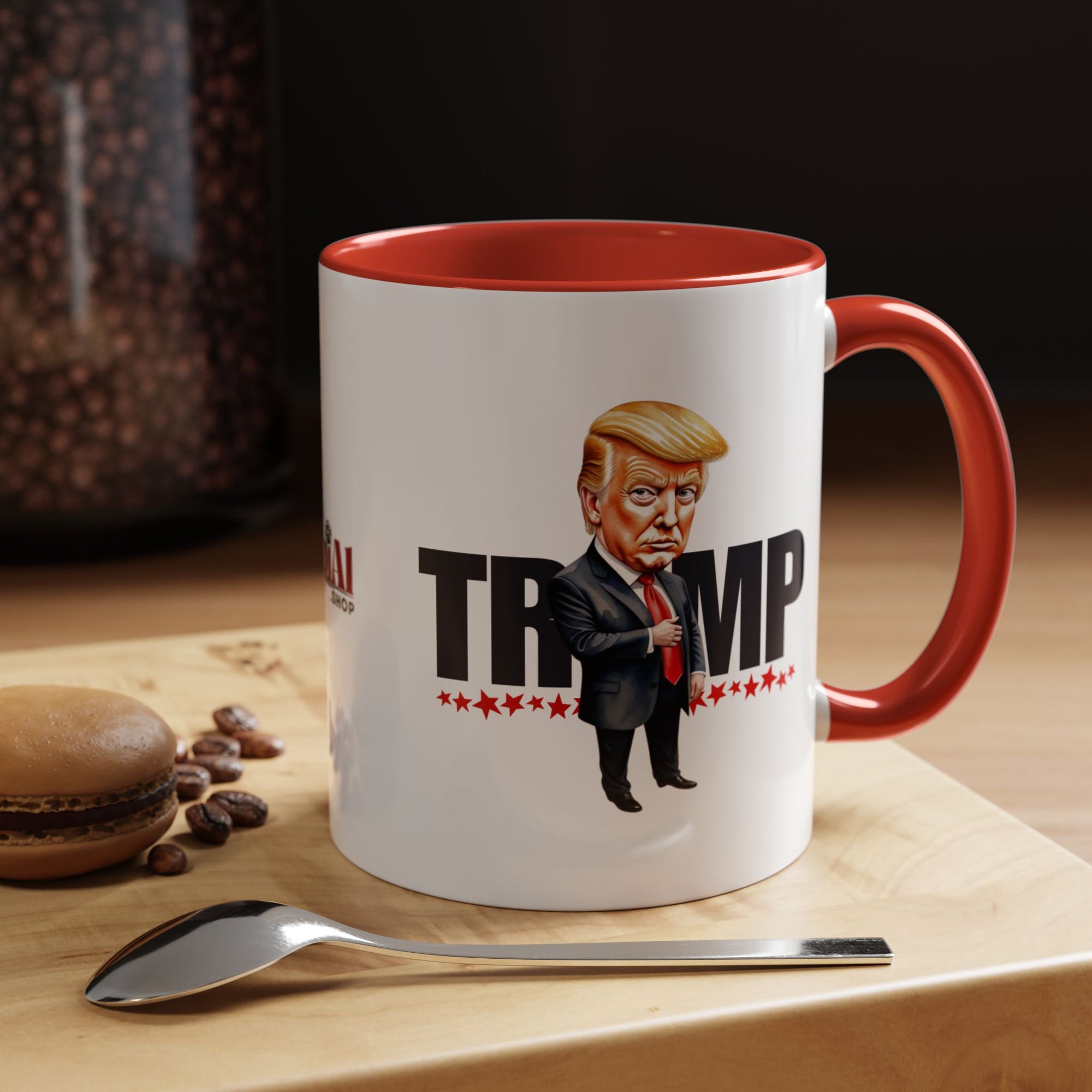 Trump Accent Coffee Mug - 11oz & 15oz, Bold Statement Mugs for Political Enthusiasts