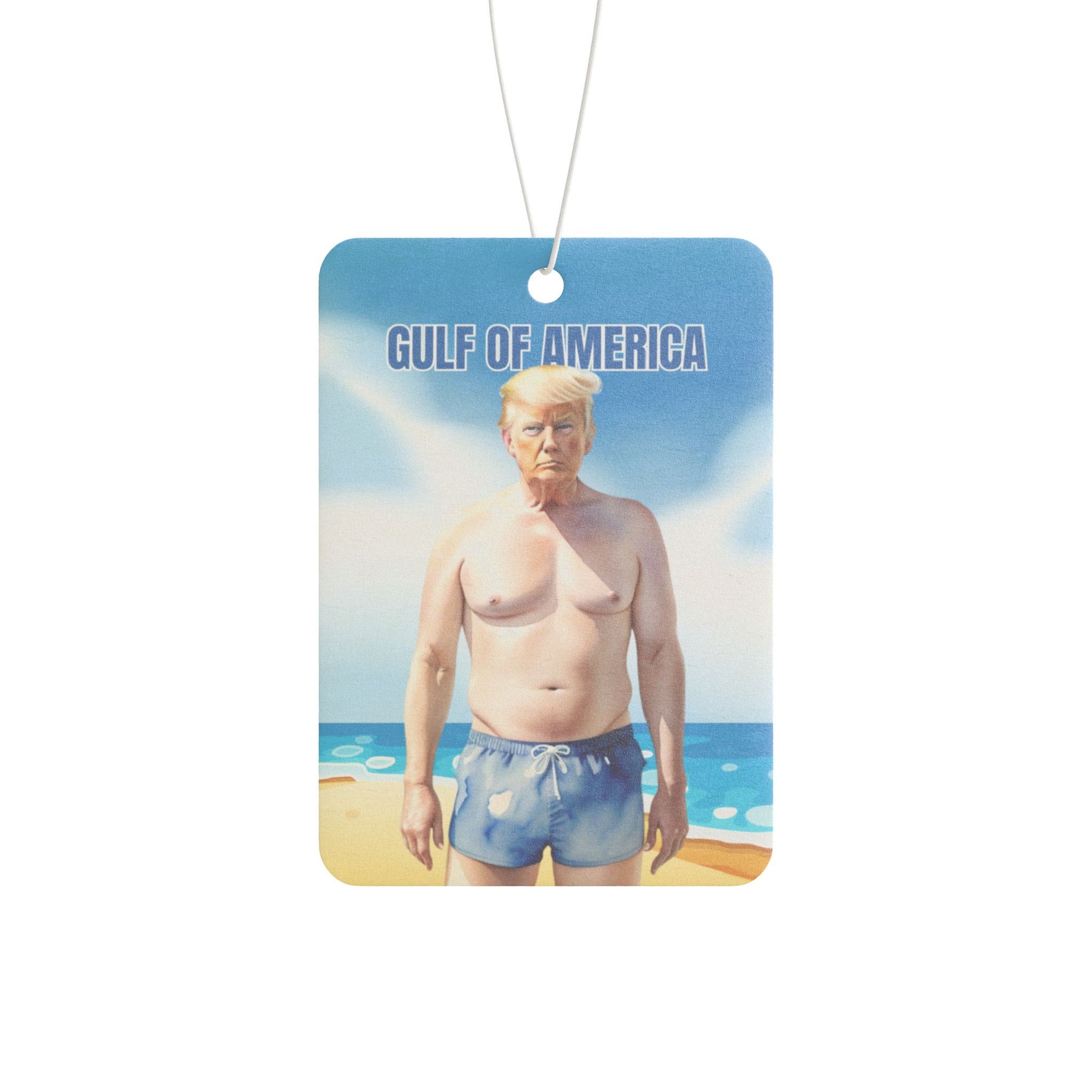 American Gulf Car Air Freshener - Fun and Quirky Car Accessory