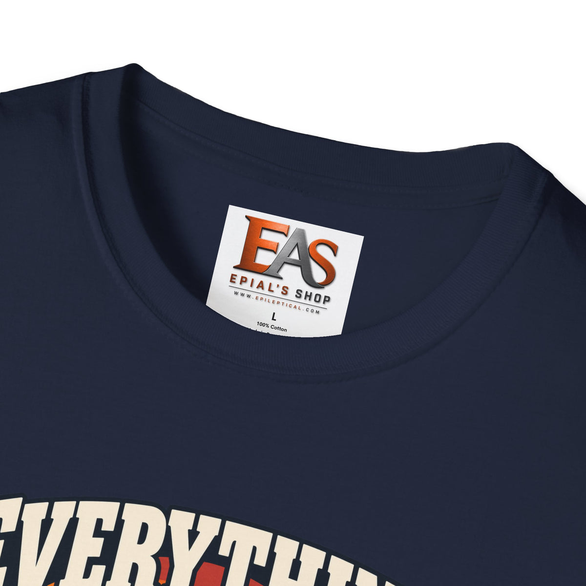 Everything Is Fine Please Stockpile Accordingly T-Shirt | Funny Emergency Preparedness Tee