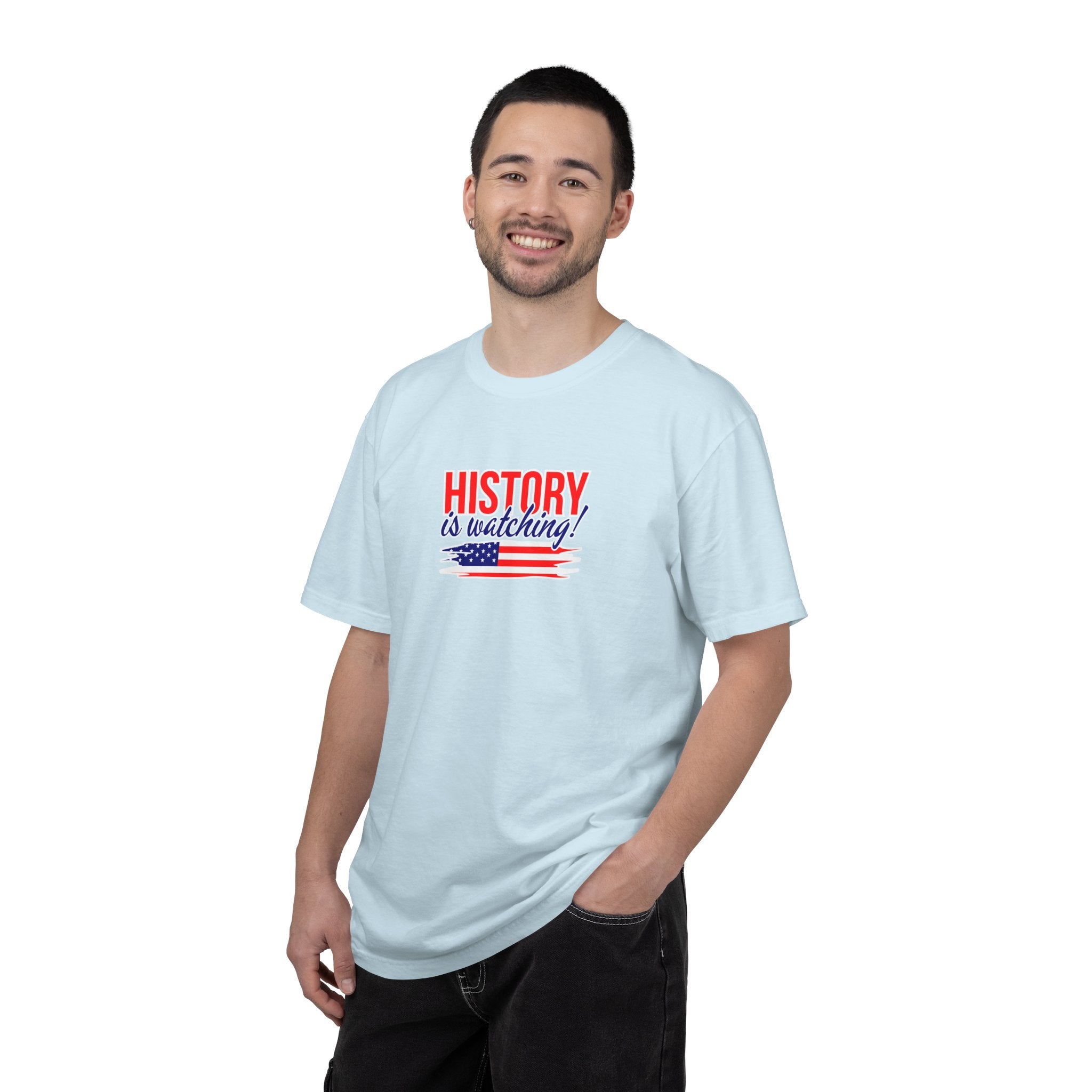 History Is Watching Patriotic Statement T-Shirt