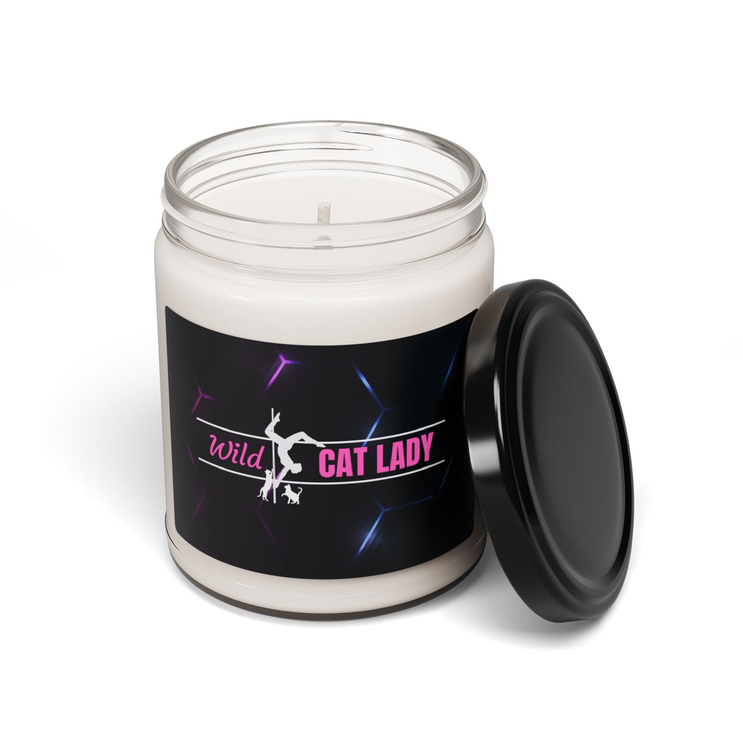 Wild Cat Lady Scented Soy Candle, 9oz